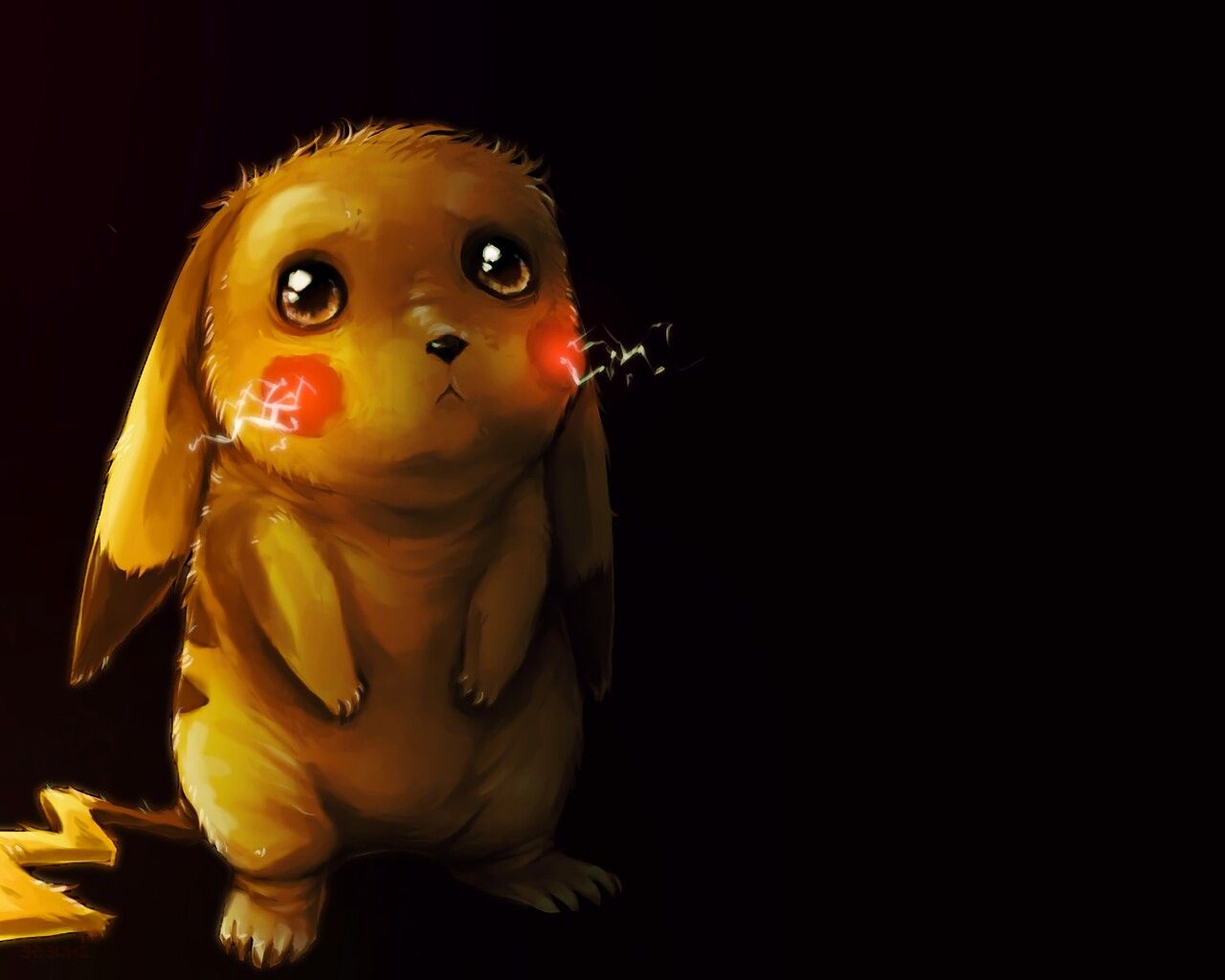 1280x1024 Sad pokemon - Puppy eyes Wallpaper