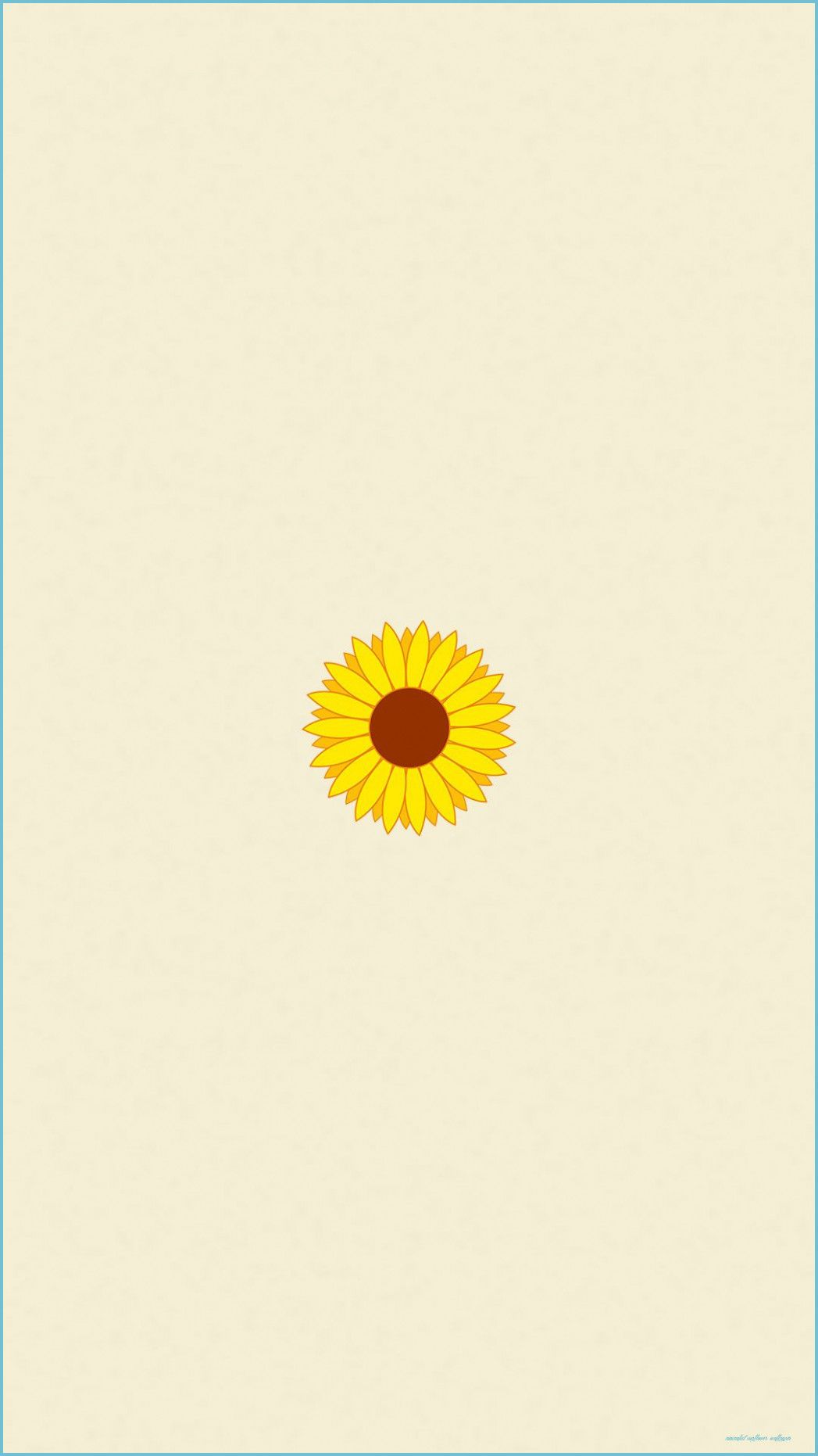 Minimalist Flower Wallpaper iPhone