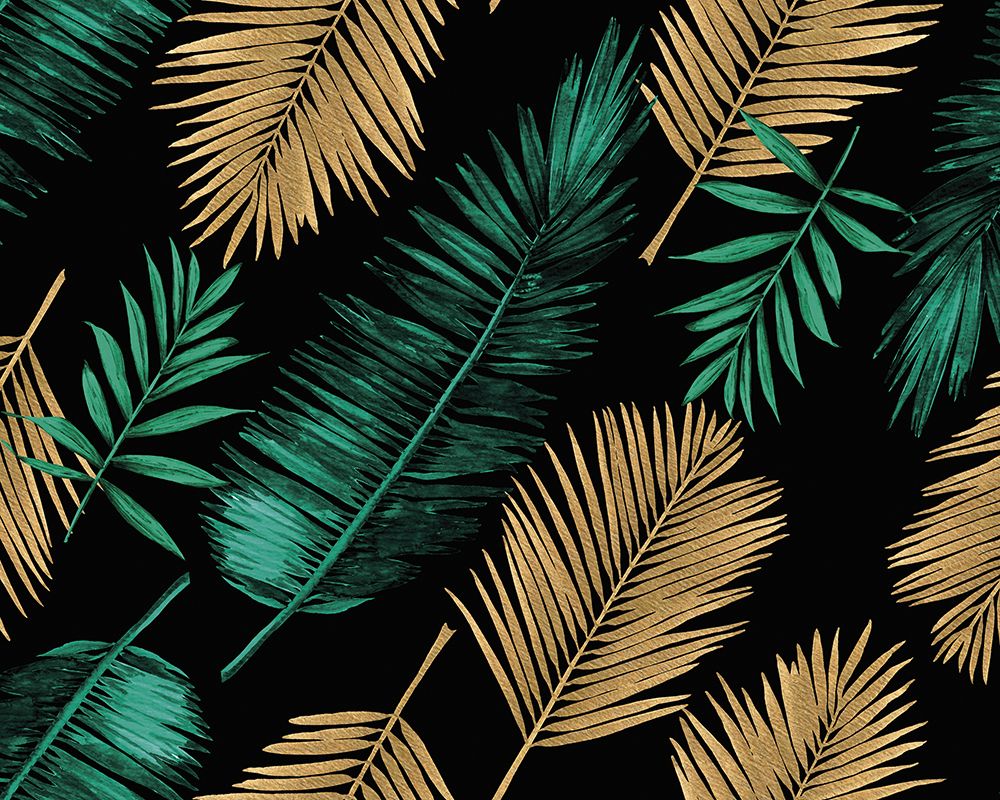 Emerald Green and Gold Wallpapers.
