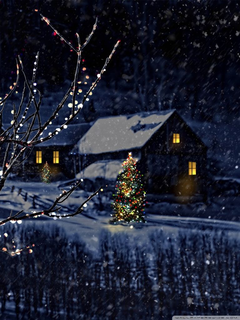 Christmas Night Wallpapers - 4k, HD Christmas Night Backgrounds on ...