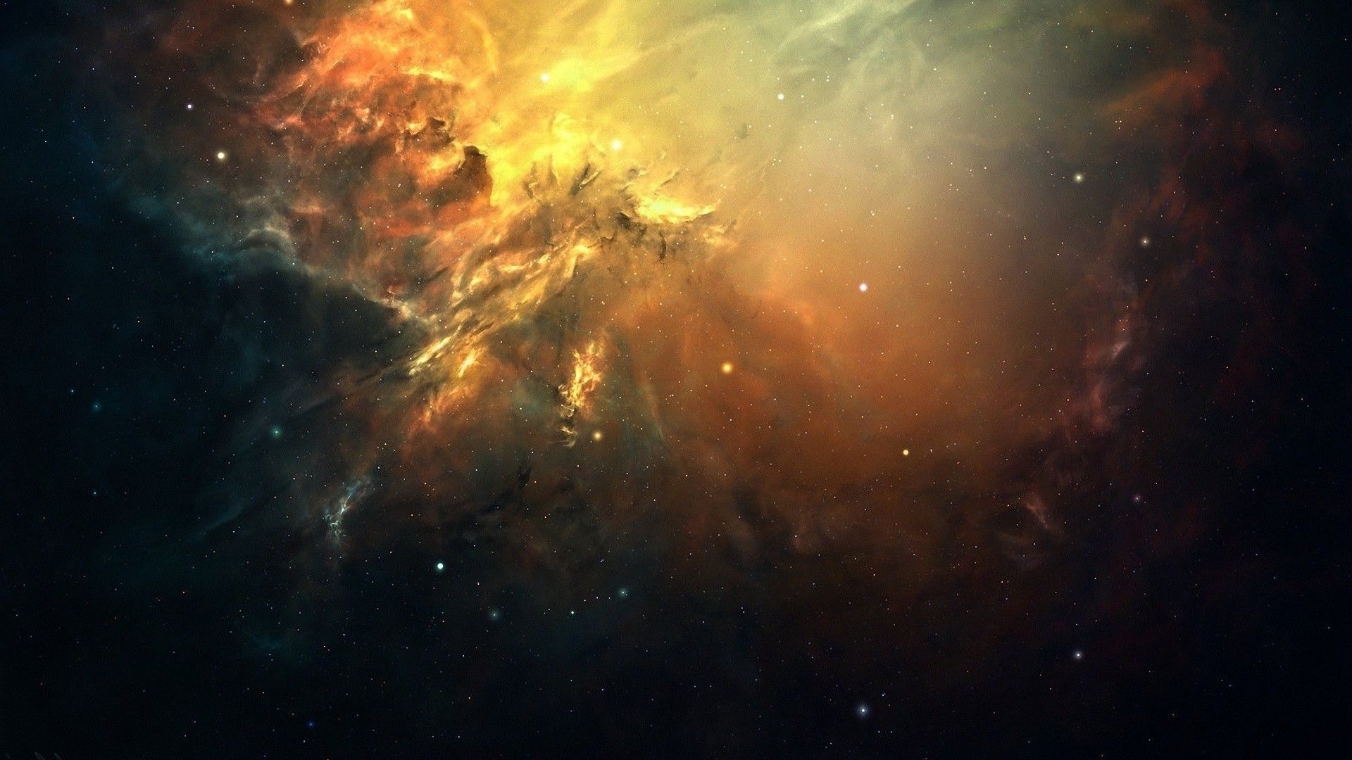 4K Blue Nebula - Moving Background #AAVFX Live Wallpaper 