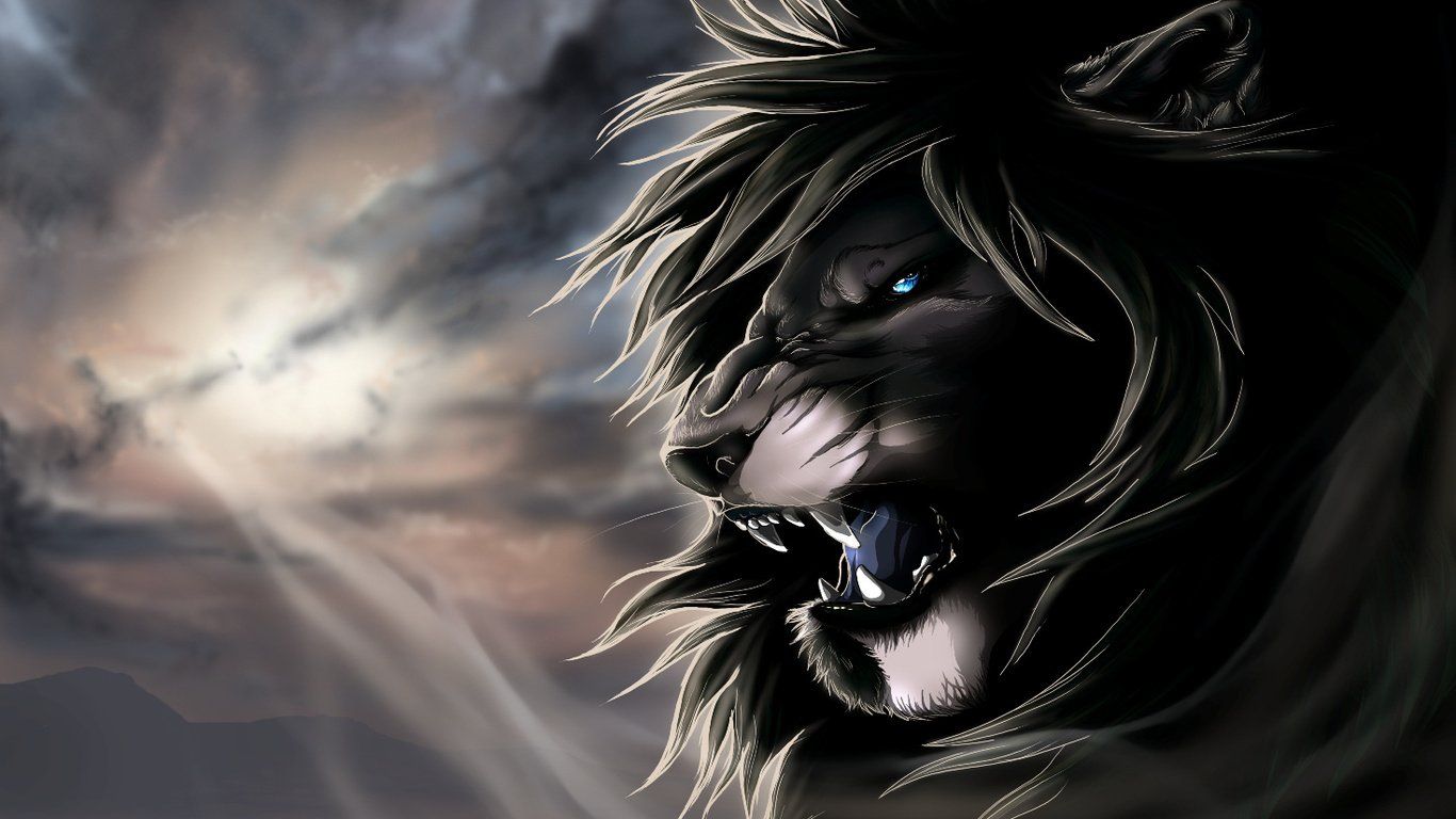 Dark Lion Wallpapers - 4k, HD Dark Lion Backgrounds on WallpaperBat