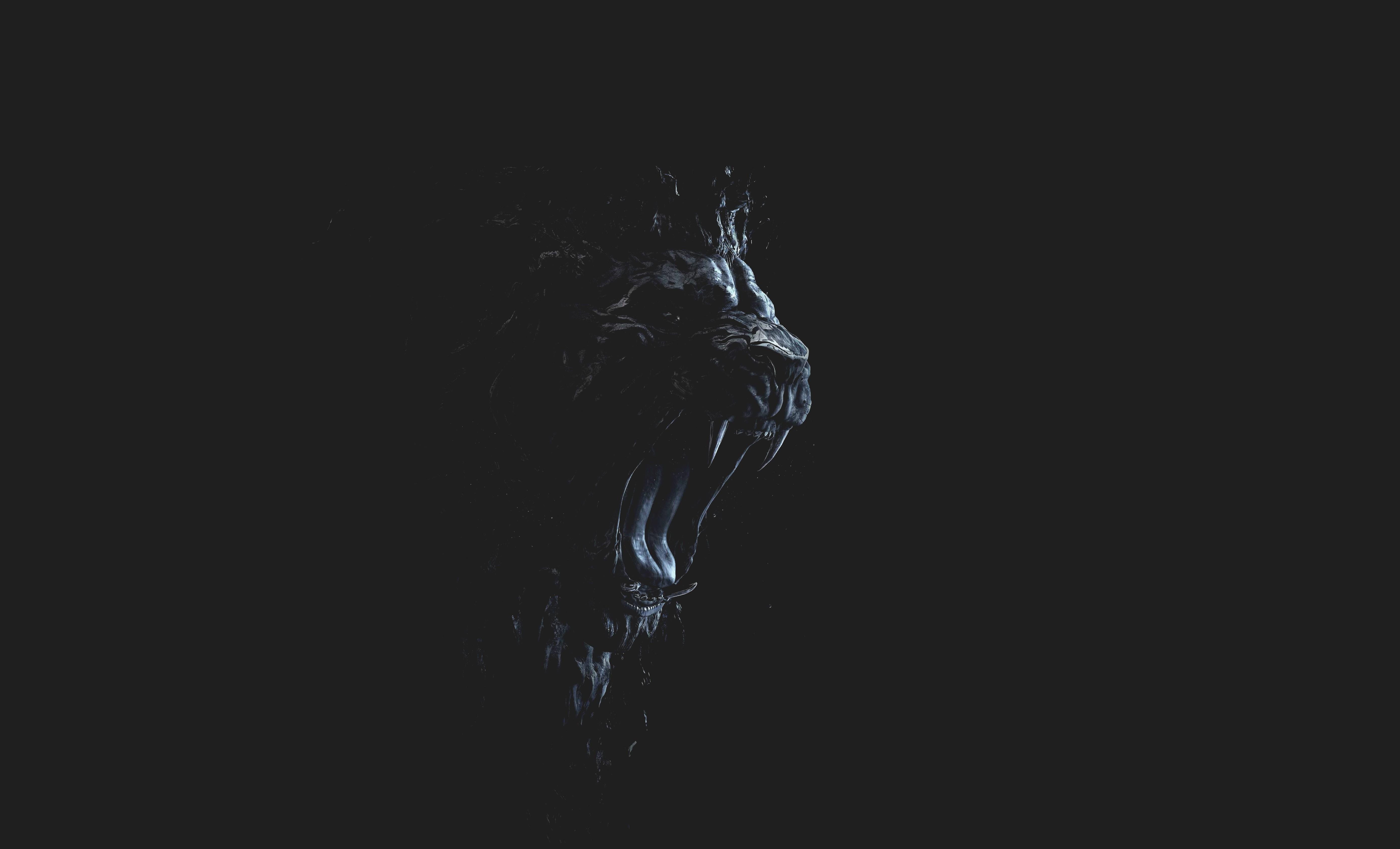 Dark Lion Wallpapers - 4k, HD Dark Lion Backgrounds on WallpaperBat