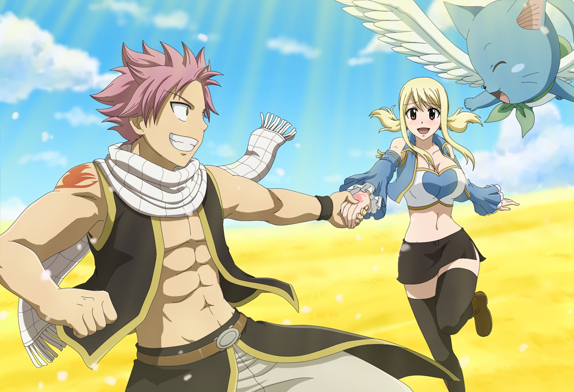 Natsu and Lucy Wallpapers 