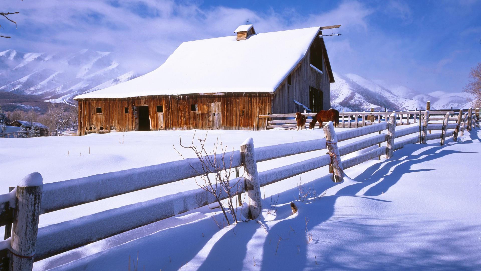 Red Barn Desktop Wallpapers 4k, HD Red Barn Desktop