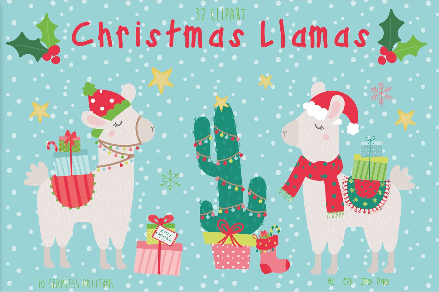 Christmas Llama Wallpapers - 4k, HD Christmas Llama Backgrounds on