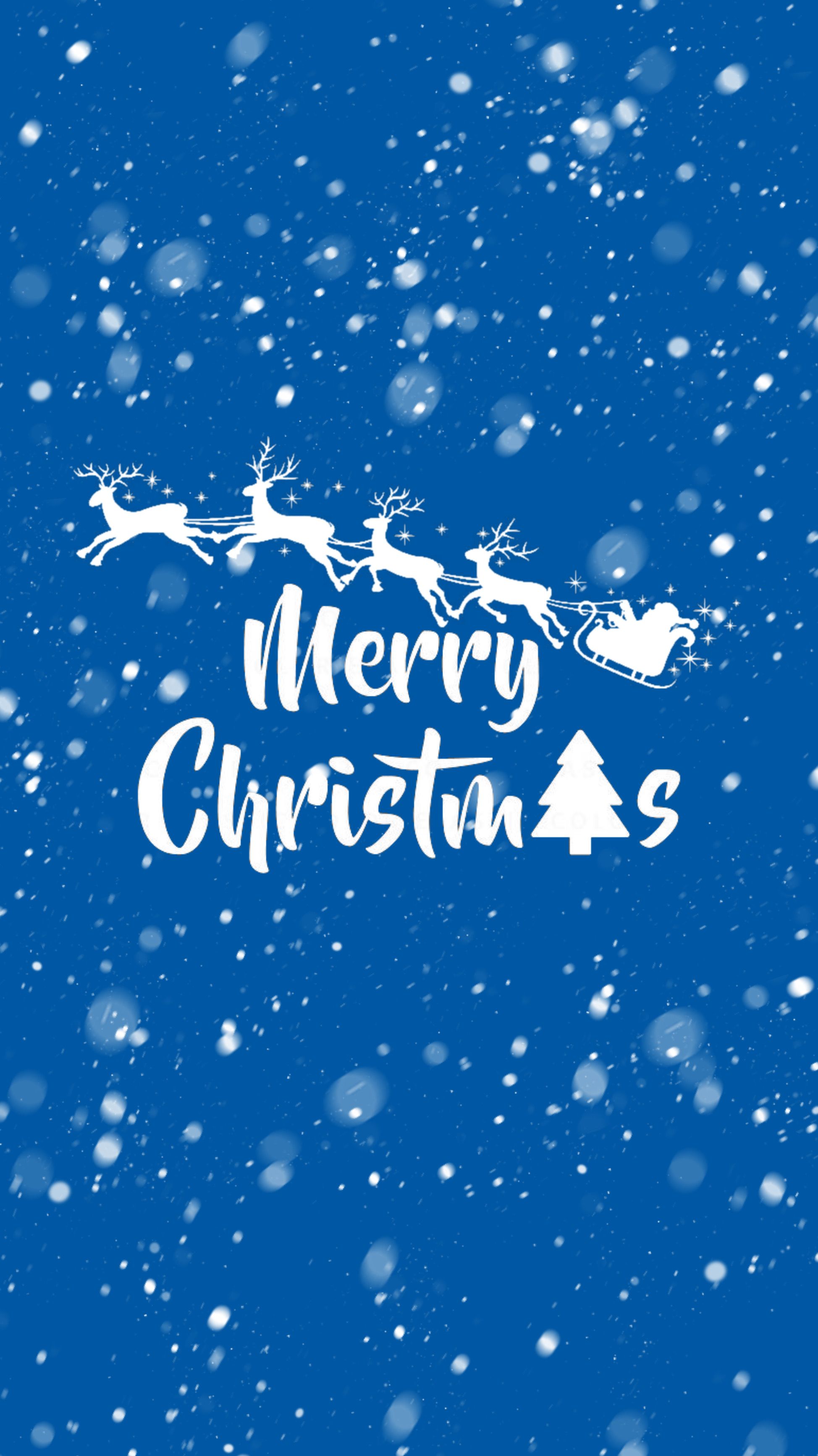 Merry Christmas Blue Wallpapers - 4k, HD Merry Christmas Blue