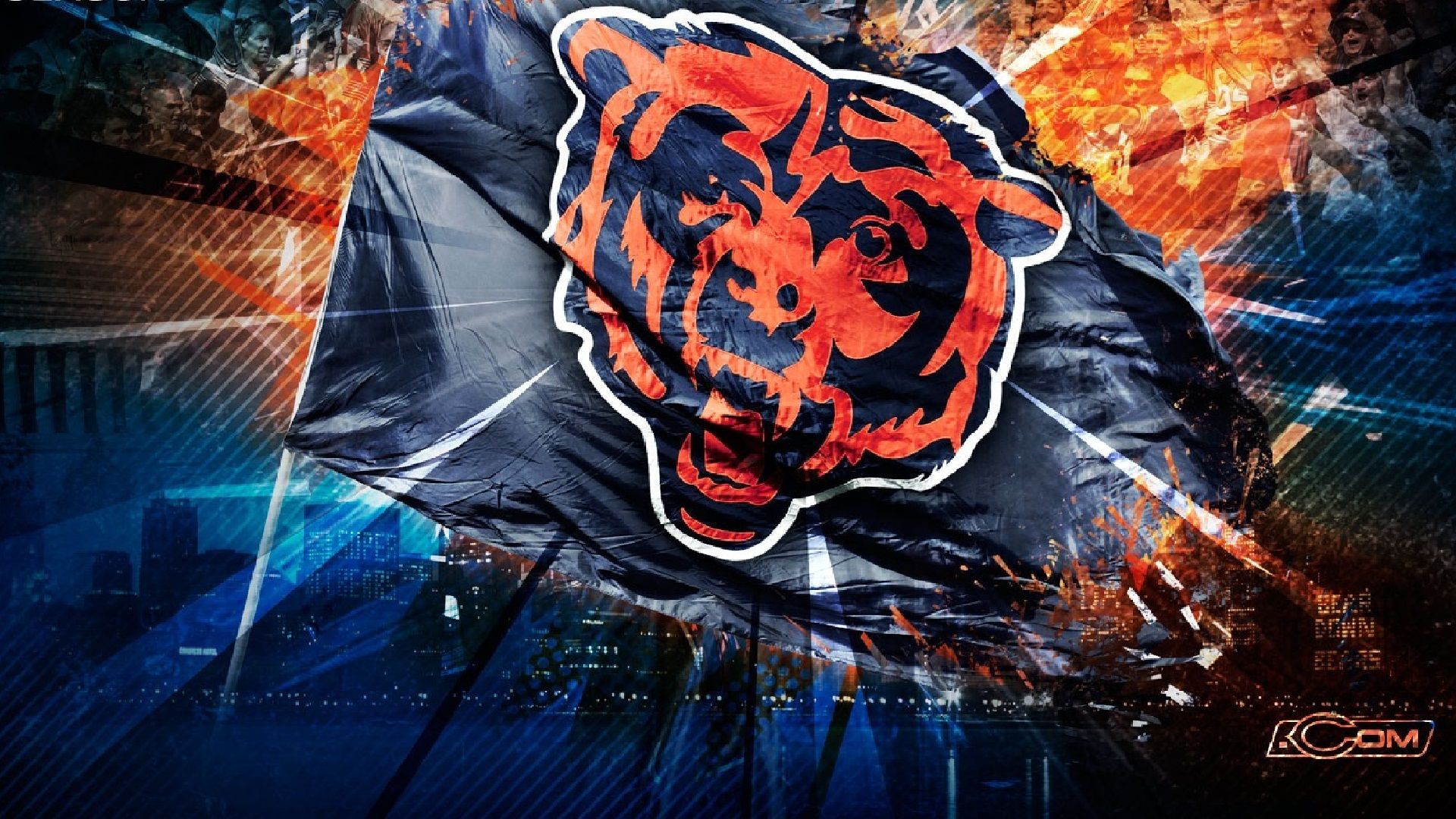 Chicago Bears NFL 100 years Logo - Football & Sports Background Wallpapers  on Desktop Nexus (Image 2507810)