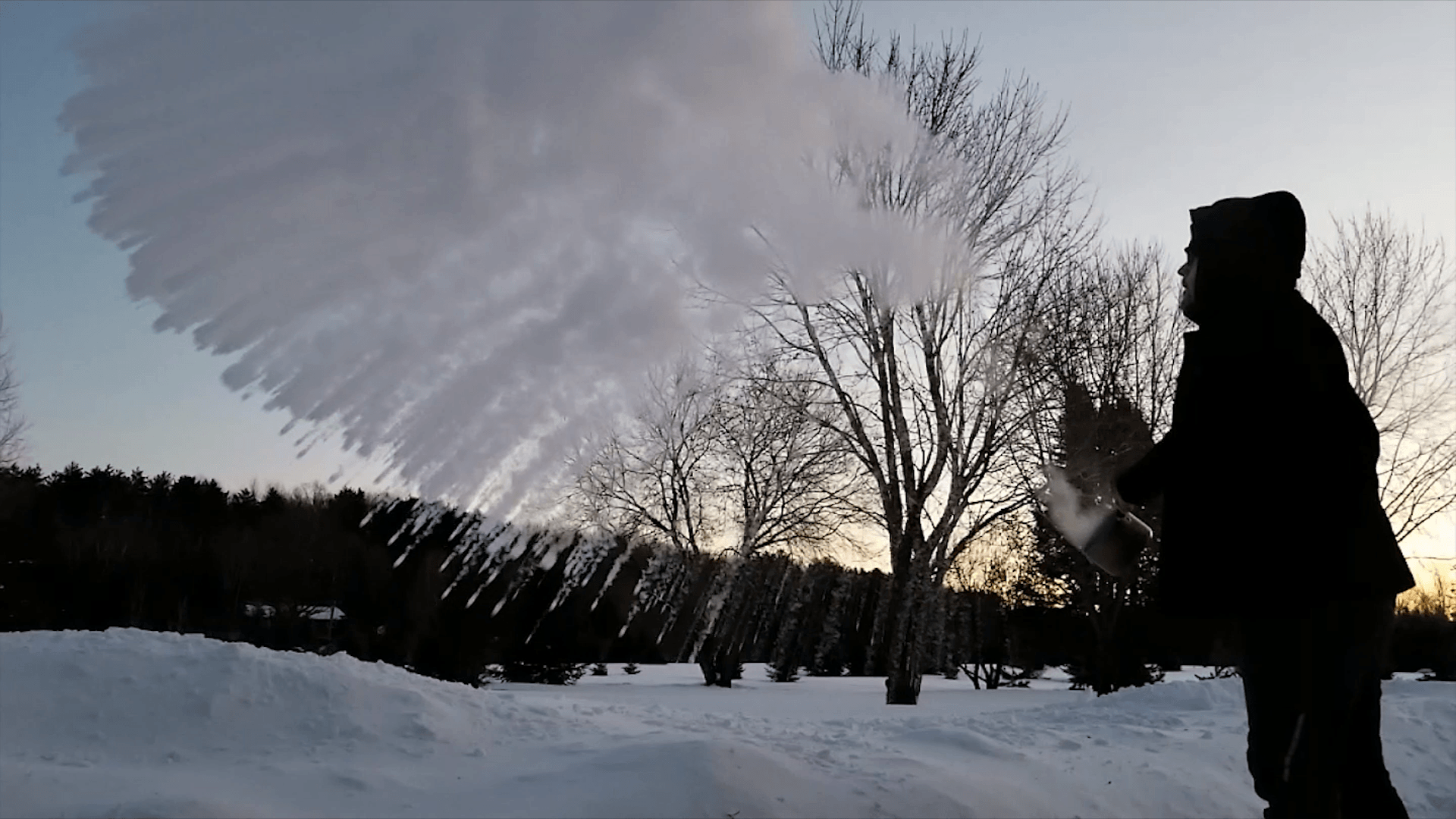 1920x1080 17 Degree Boiling Water Toss In Wisconsin Winter - Album on Imgur Wallpaper