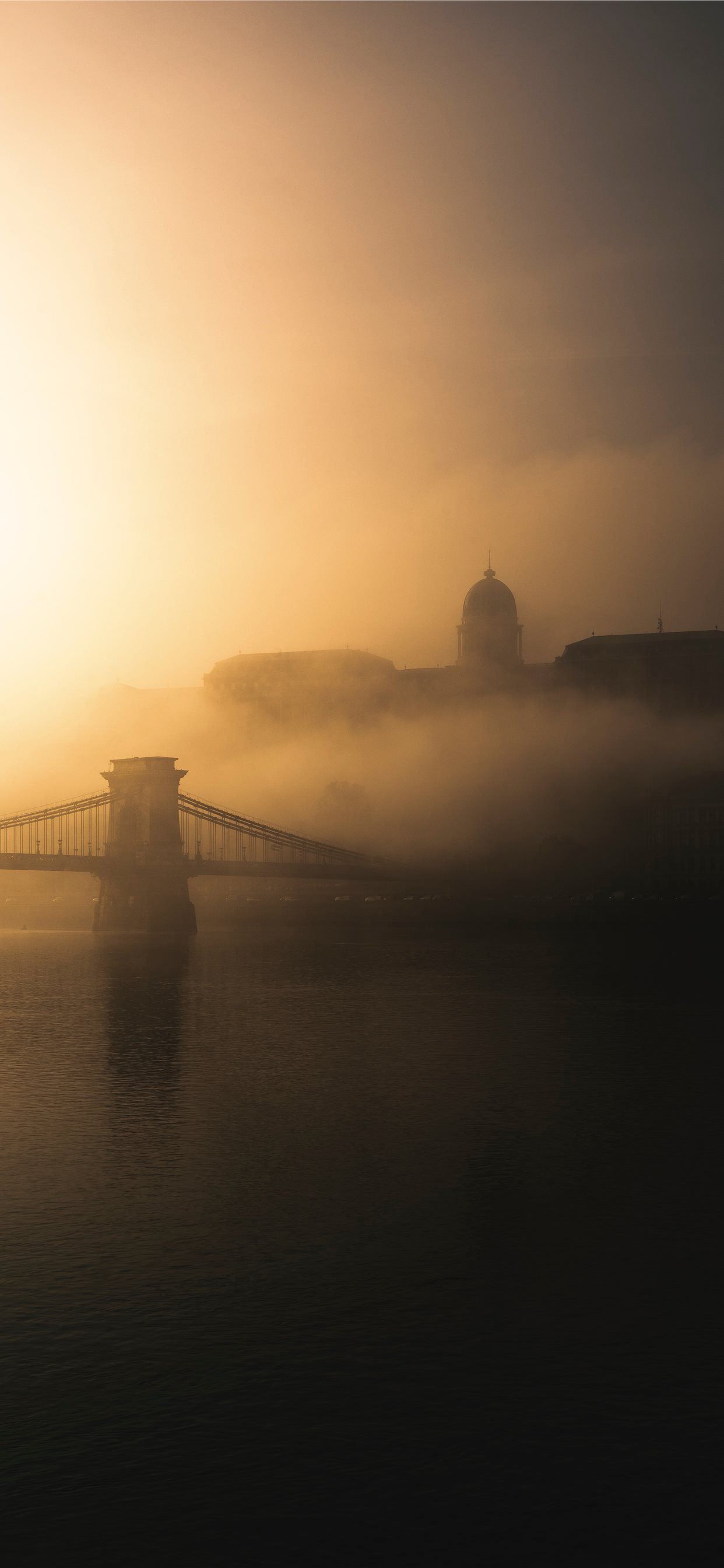 1242x2688 Beyond The Lights Foggy morning in Budapest Hungar. iPhone X Wallpaper Free Download on WallpaperBat
