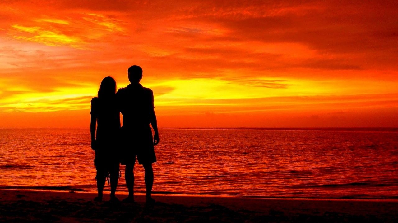 Love Sunset Wallpapers - 4K, Hd Love Sunset Backgrounds On Wallpaperbat