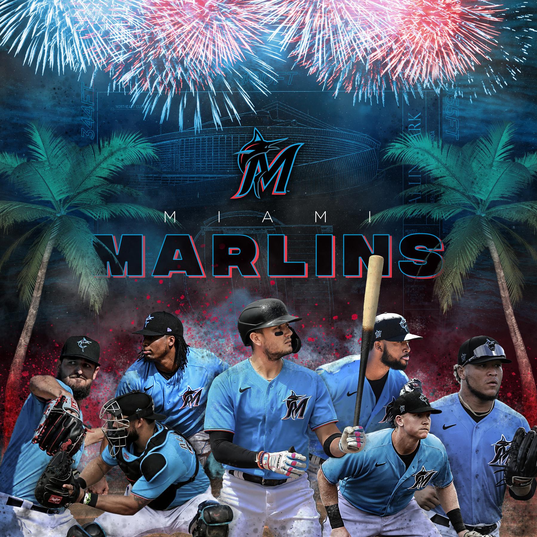 Miami Marlins on X: Is it Throwback Weekend yet? 🙃 Get your 📲 ready.  #WallpaperWednesday  / X
