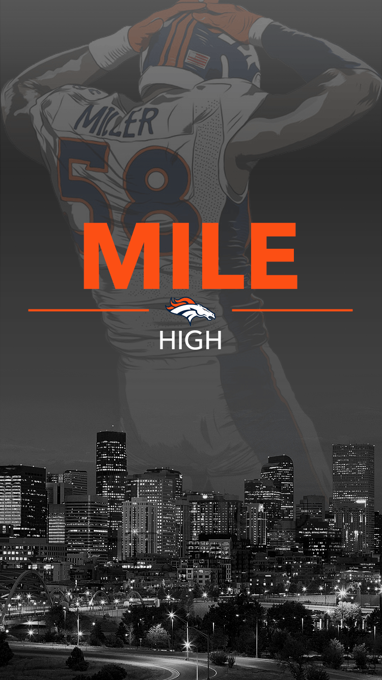 Denver Broncos iPhone Wallpapers 4k, HD Denver Broncos iPhone