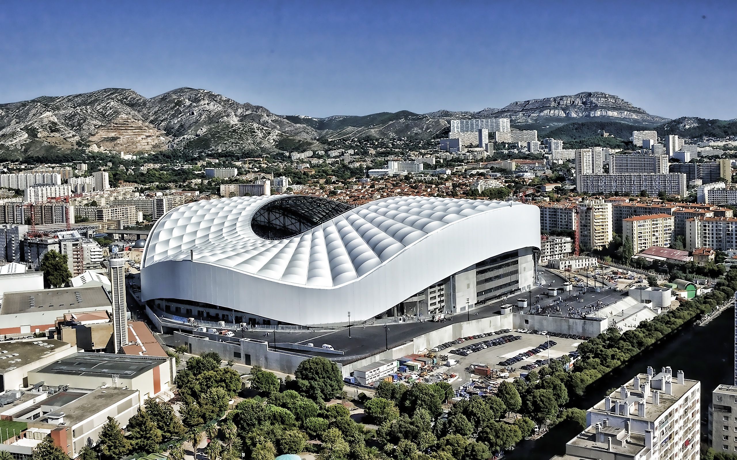 Современные арены. Оранж Велодром стадион. Marseille — Orange Velodrome.