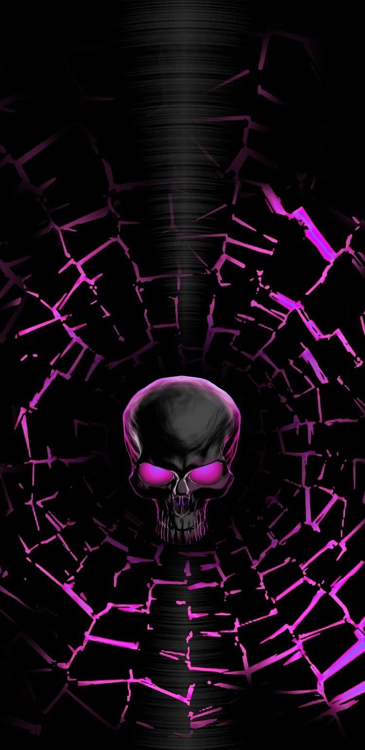 Gothic Purple Skull Wallpapers 4k Hd Gothic Purple Skull Backgrounds On Wallpaperbat 2667