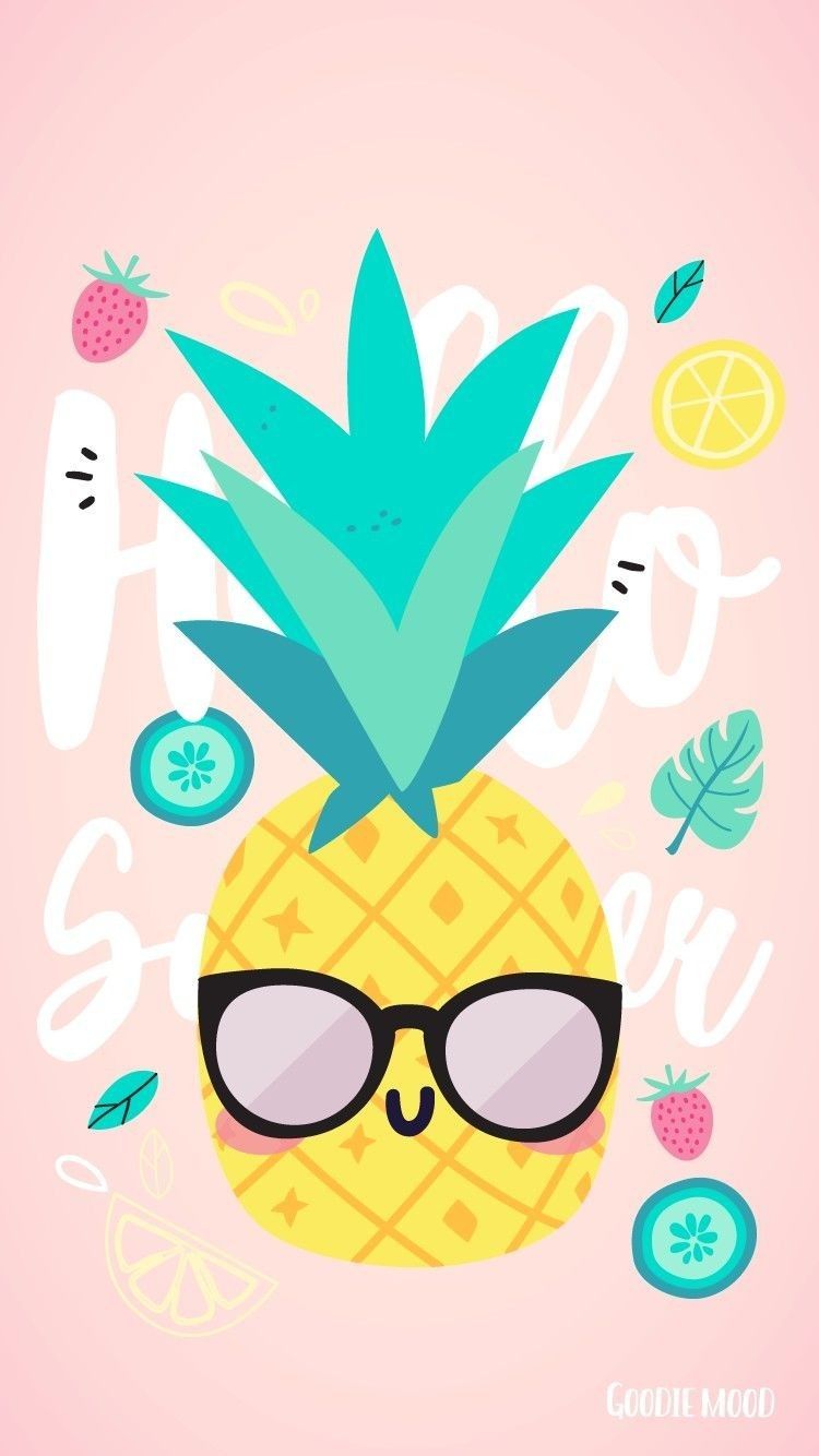 Pineapple Cute Wallpapers - 4k, HD Pineapple Cute Backgrounds on ...