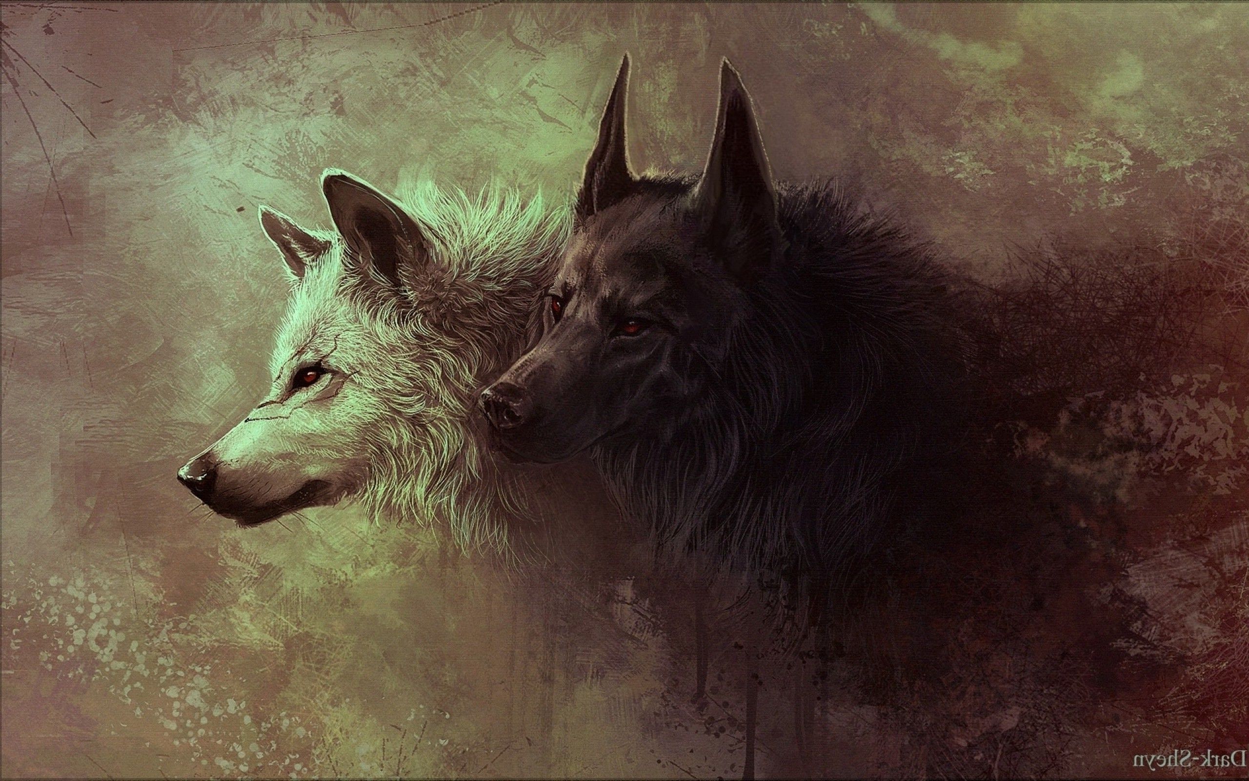 2560x1600 Wolf Art, HD Artist, 4k Wallpapers, Images, Backgrounds, Photos and Pictures Wallpaper