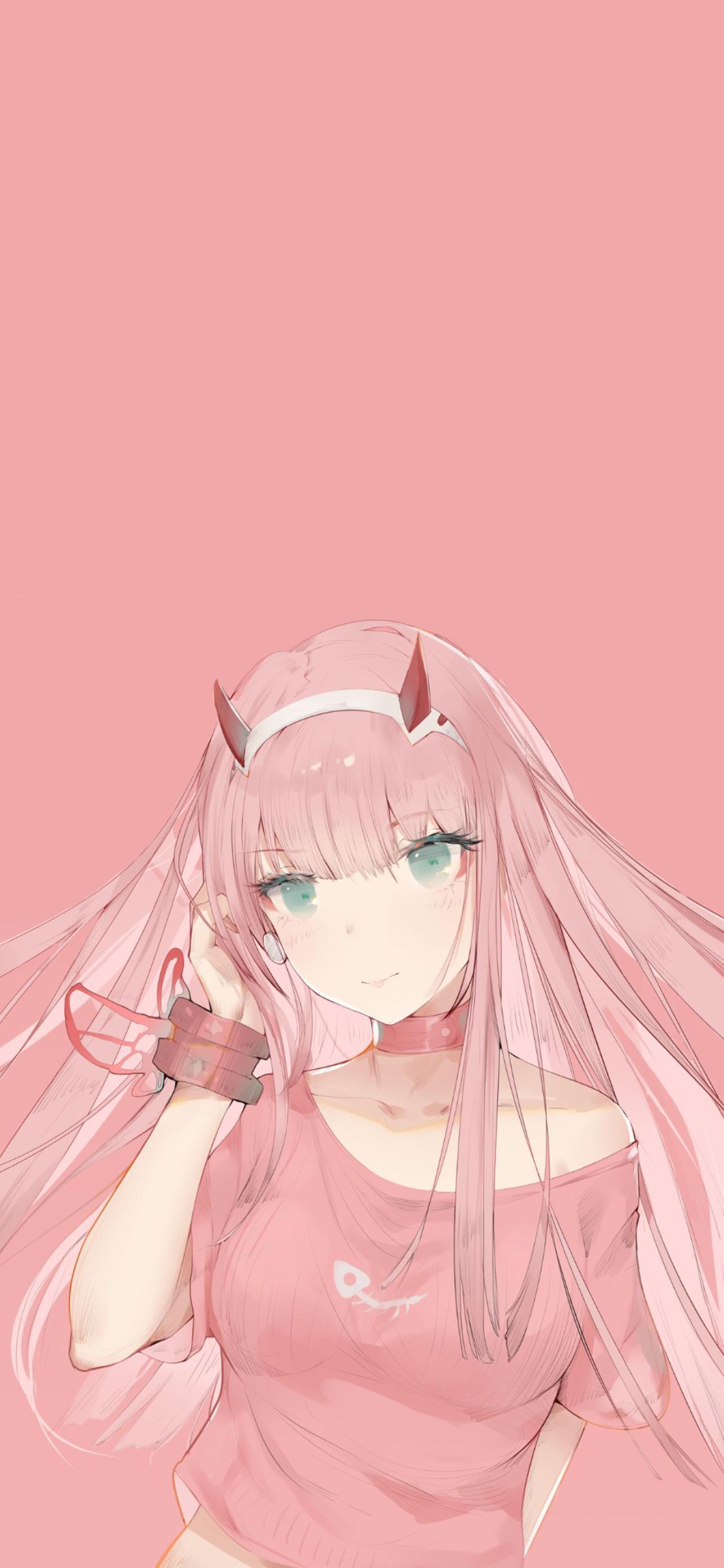 Zero Two Iphone X Wallpapers 4k Hd Zero Two Iphone X Backgrounds On Wallpaperbat