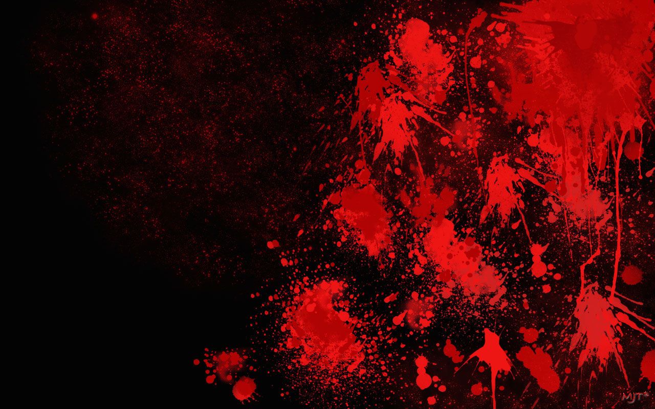 1280x800 Free download Blood Spatter Patterns Black Background Viewing Gall...