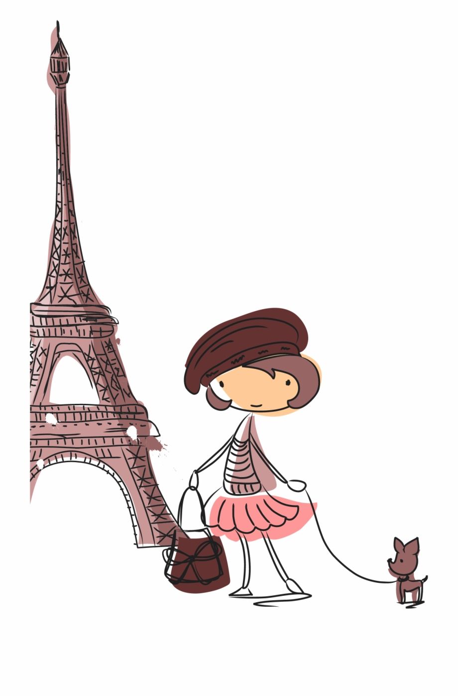 Cartoon Paris France Wallpapers - 4k, HD Cartoon Paris France ...