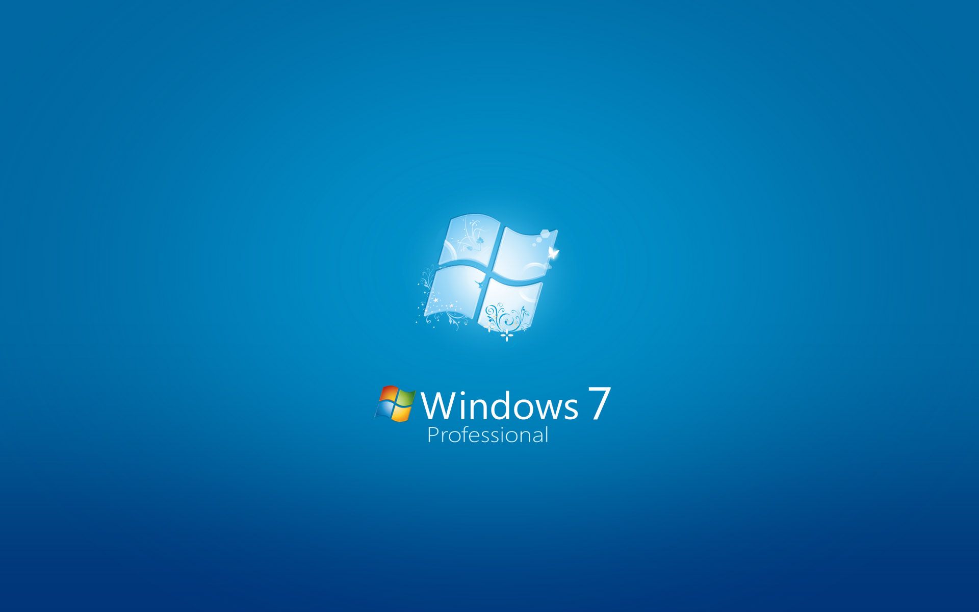 1920x1200 Windows 7 Professional Blue Theme Wallpaper - 1920x1200 on WallpaperBat