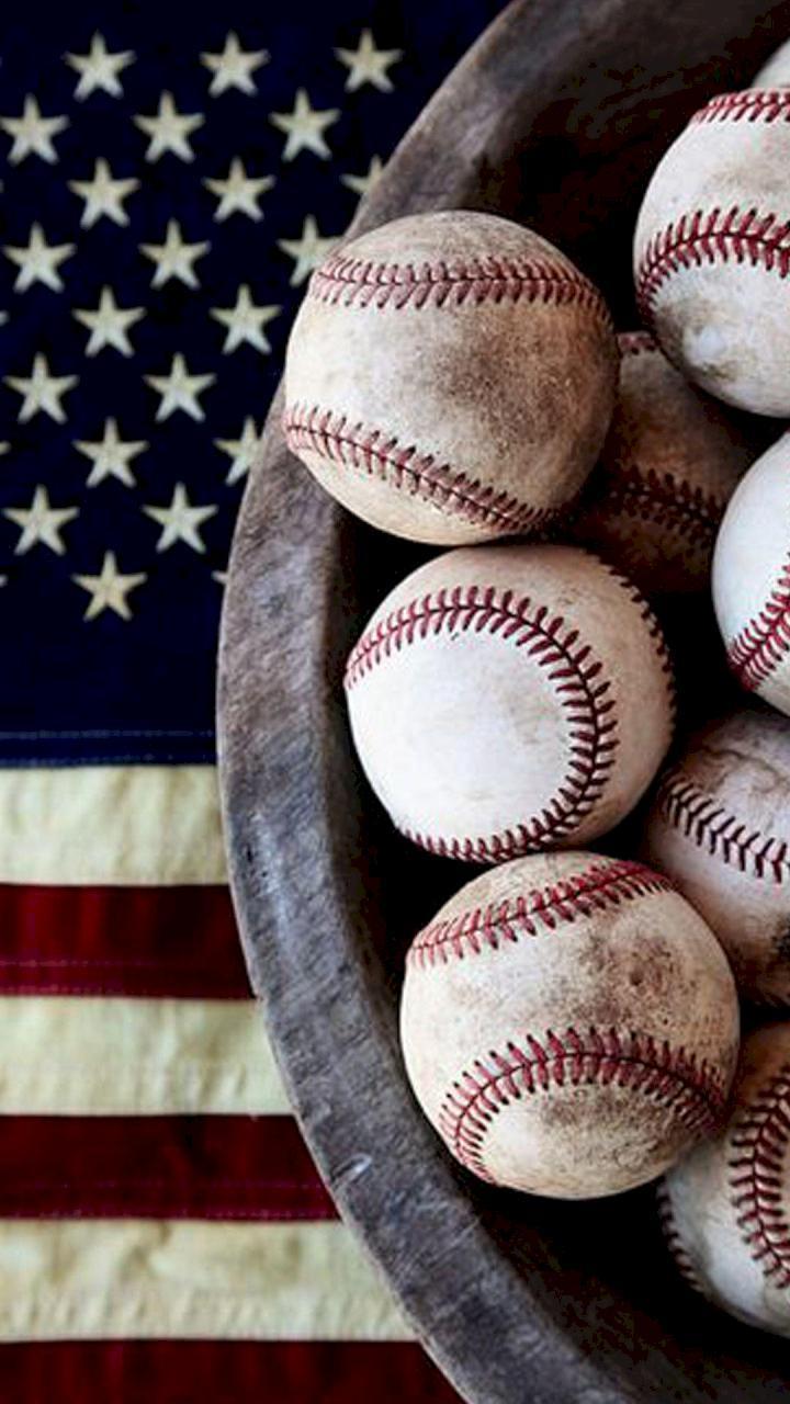 American Flag Baseball Wallpapers - 4k, HD American Flag Baseball