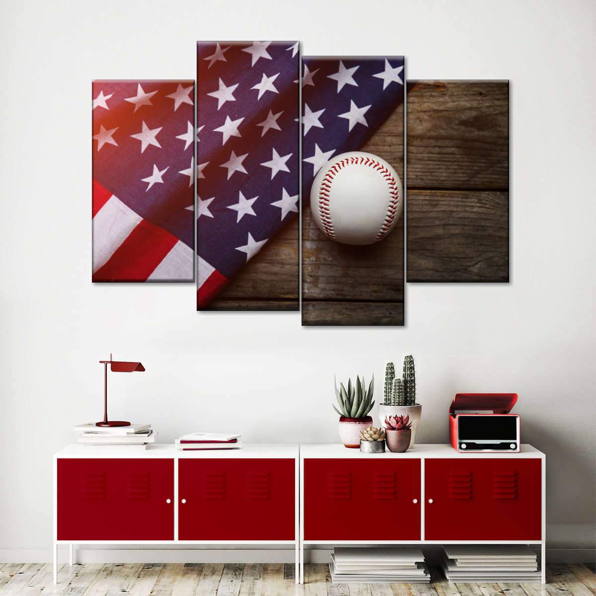 American Flag Baseball Wallpapers - 4k, HD American Flag Baseball ...