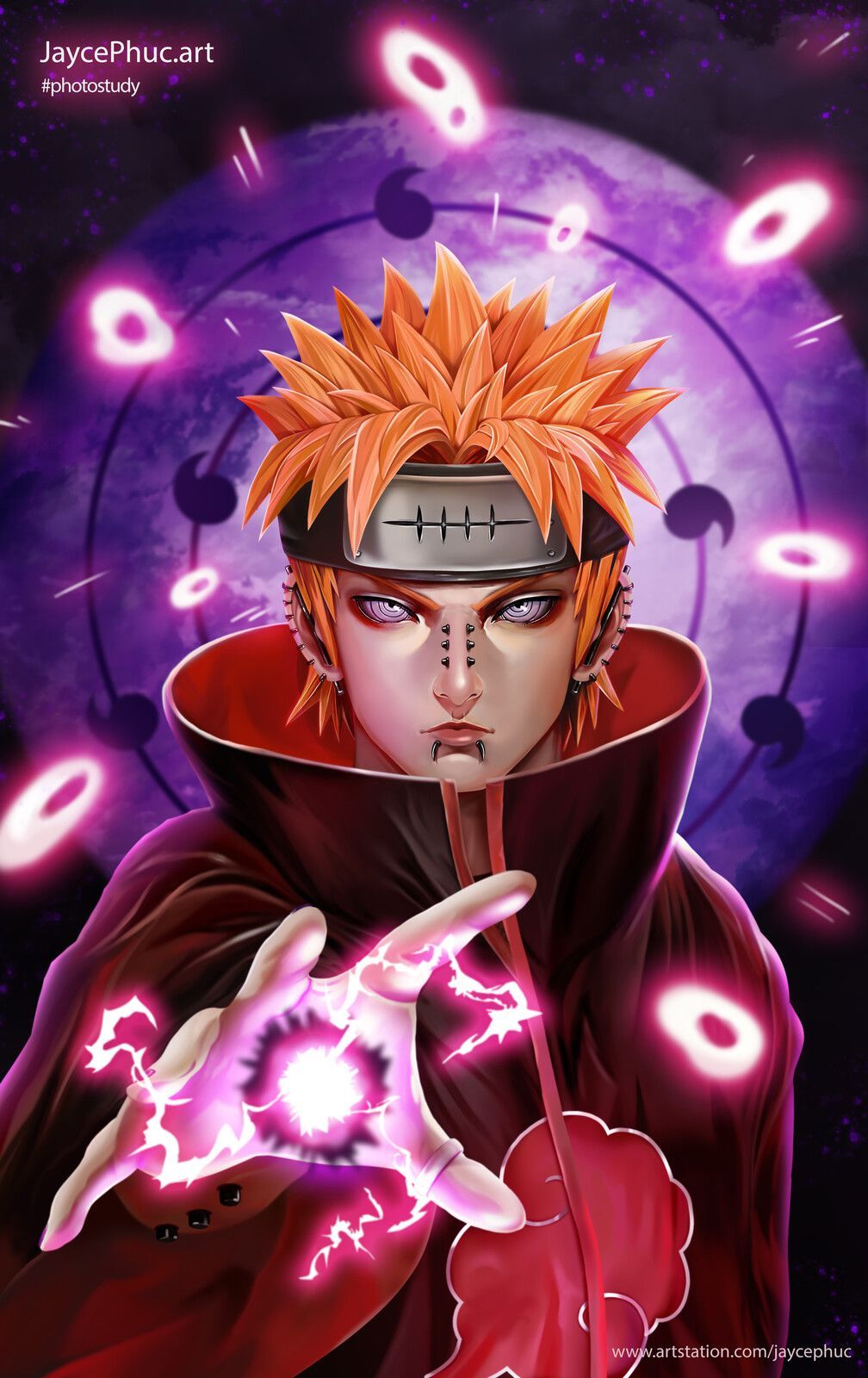 Pain Naruto Wallpapers K HD Pain Naruto Backgrounds On WallpaperBat