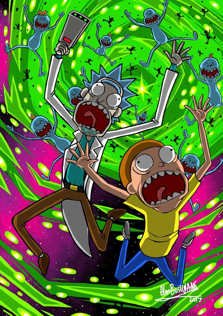 Rick and Morty Monster 4K Wallpaper #7.2195