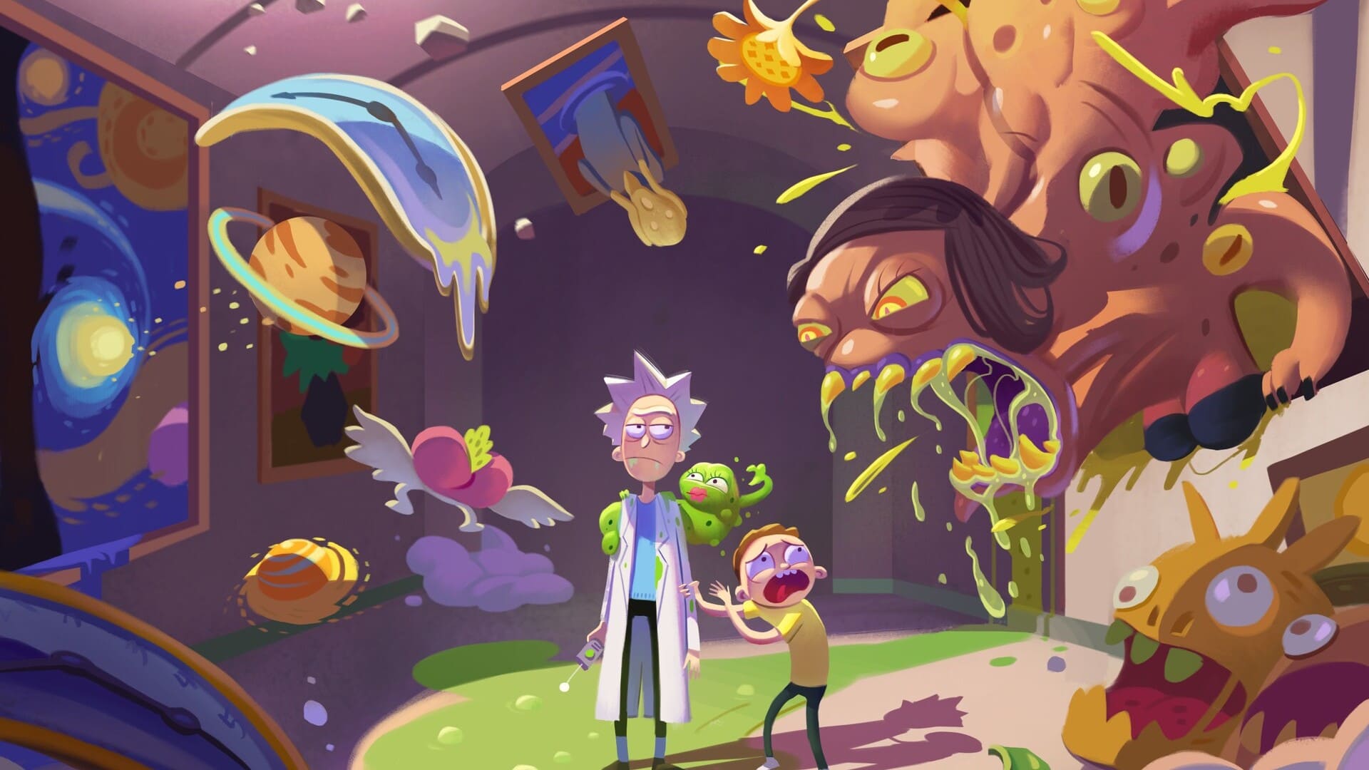 happiegolucky-pecky: rick and morty wallpaper HD