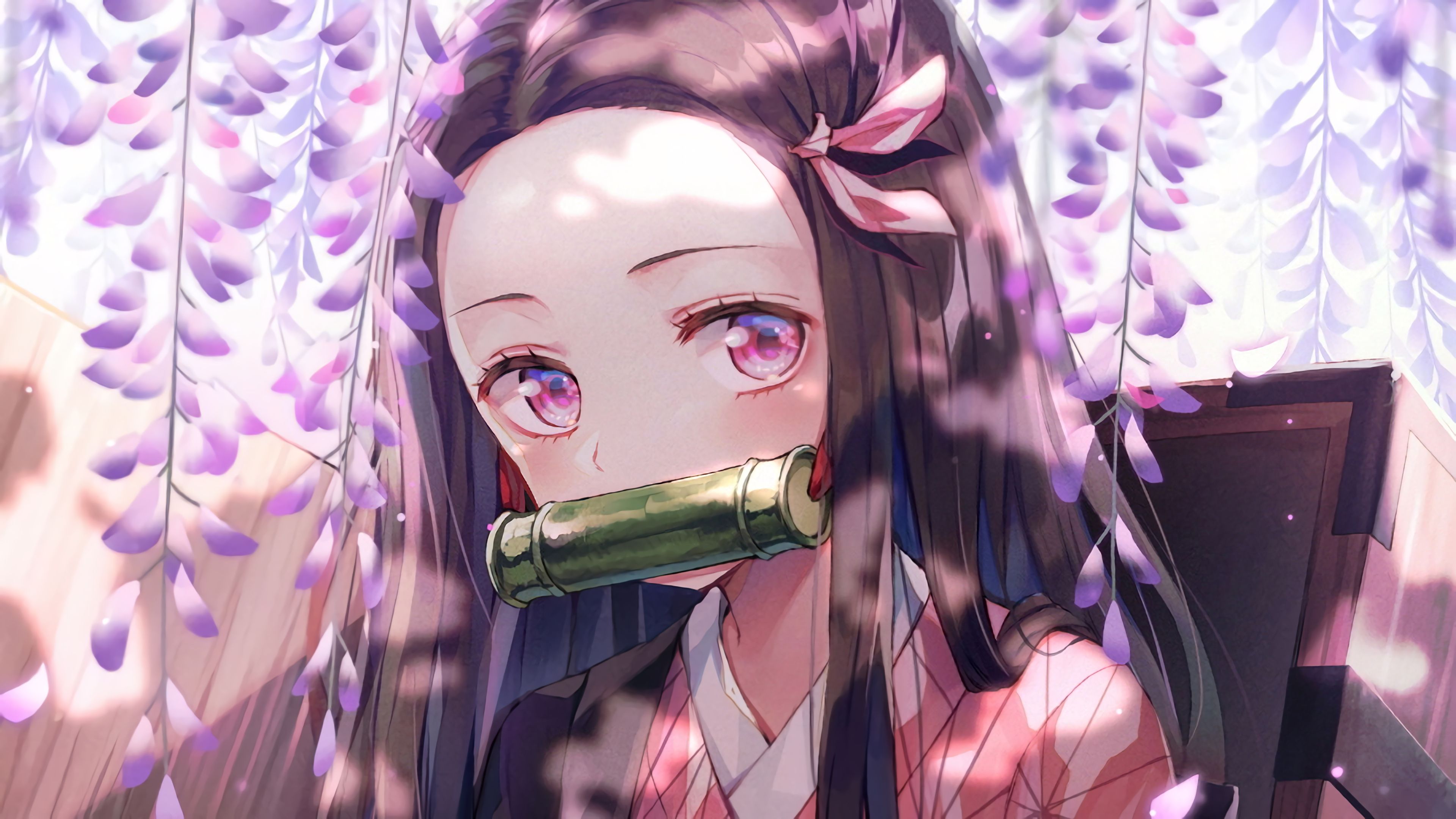 Nezuko Wallpapers 4k Hd Nezuko Backgrounds On Wallpaperbat