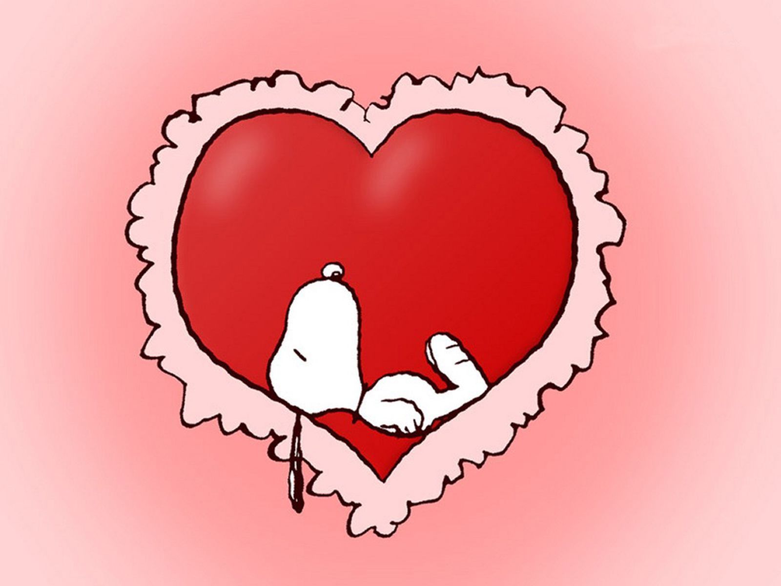 1600x1200 Snoopy Valentine's Desktop Wallpaper - Top Free Snoopy Valen...