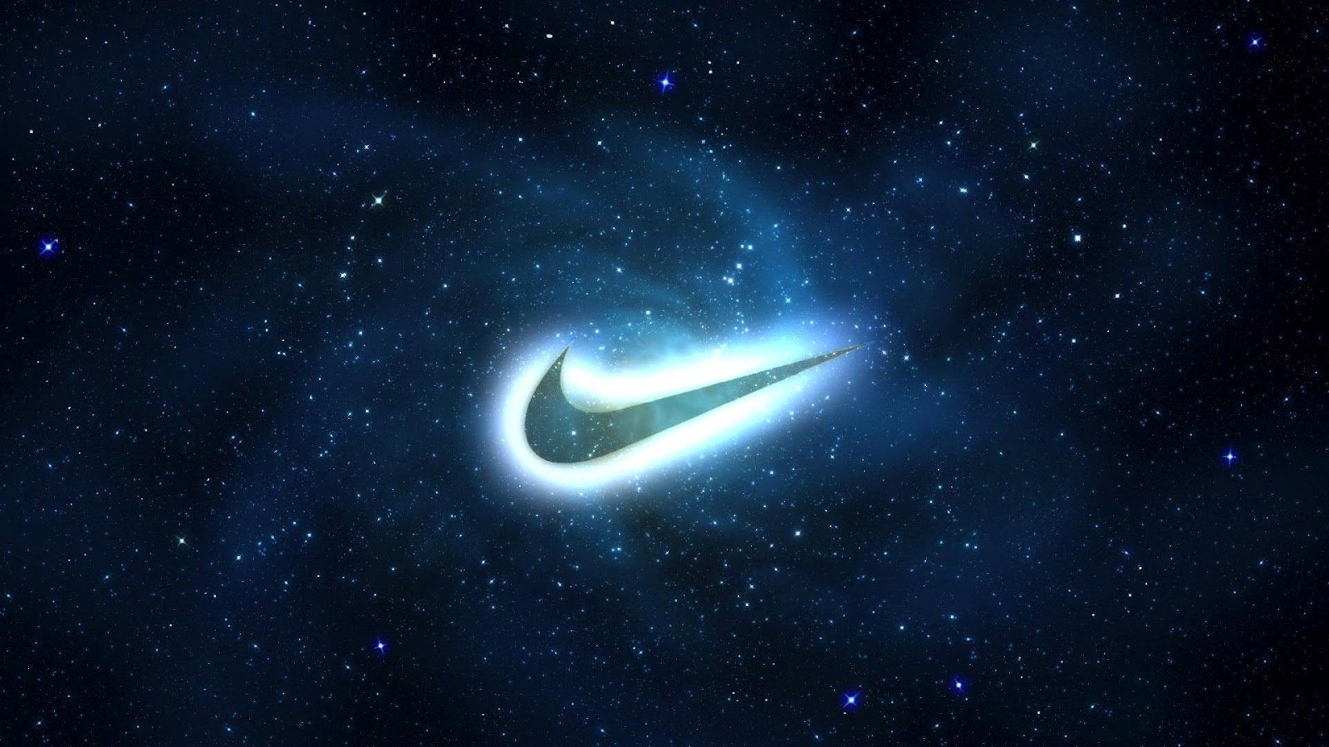 Blue hotsell nike background