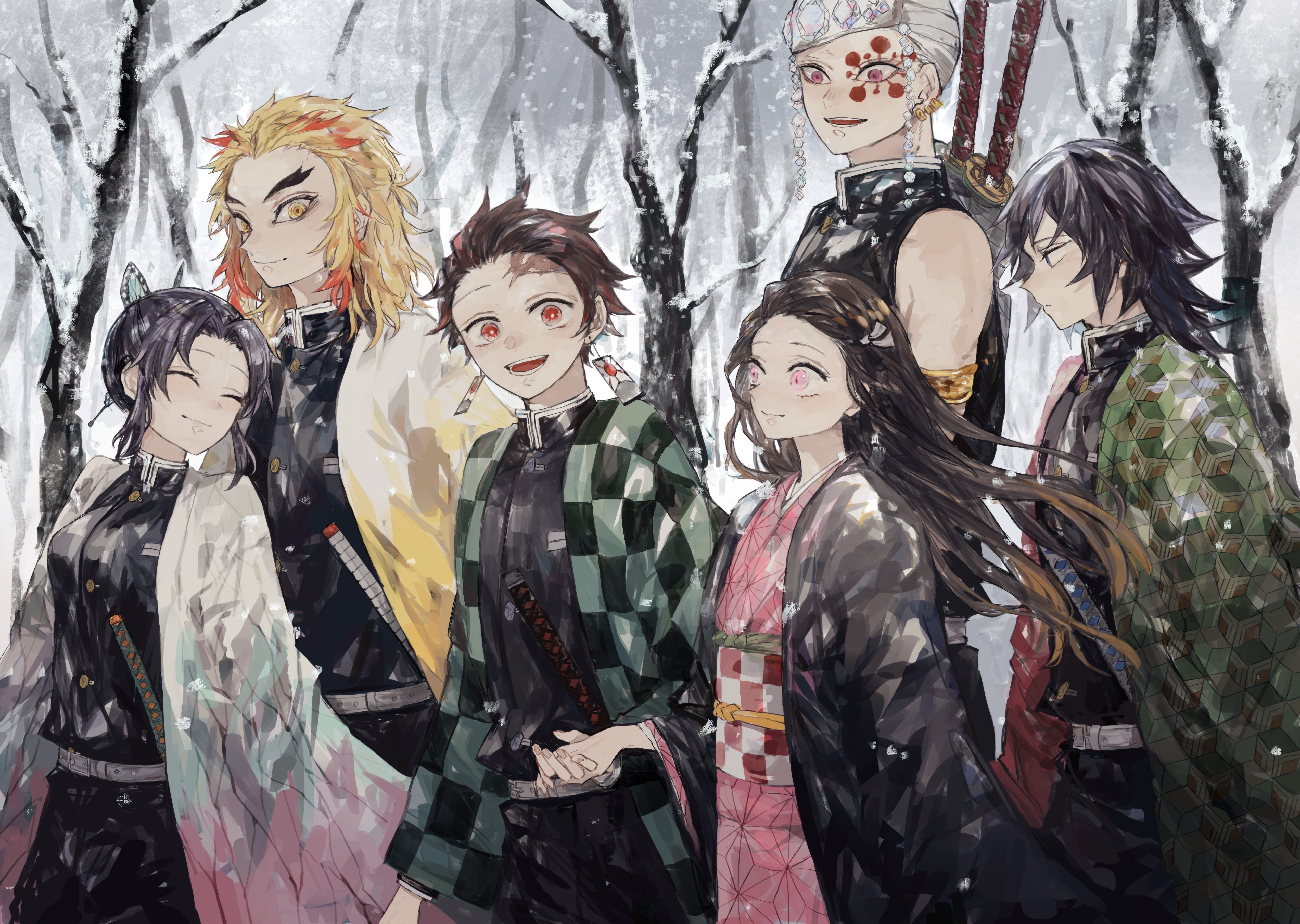 5098x3624 29+] Demon Slayer Kimetsu No Yaiba 4K Wallpapers on WallpaperSafari Wallpaper