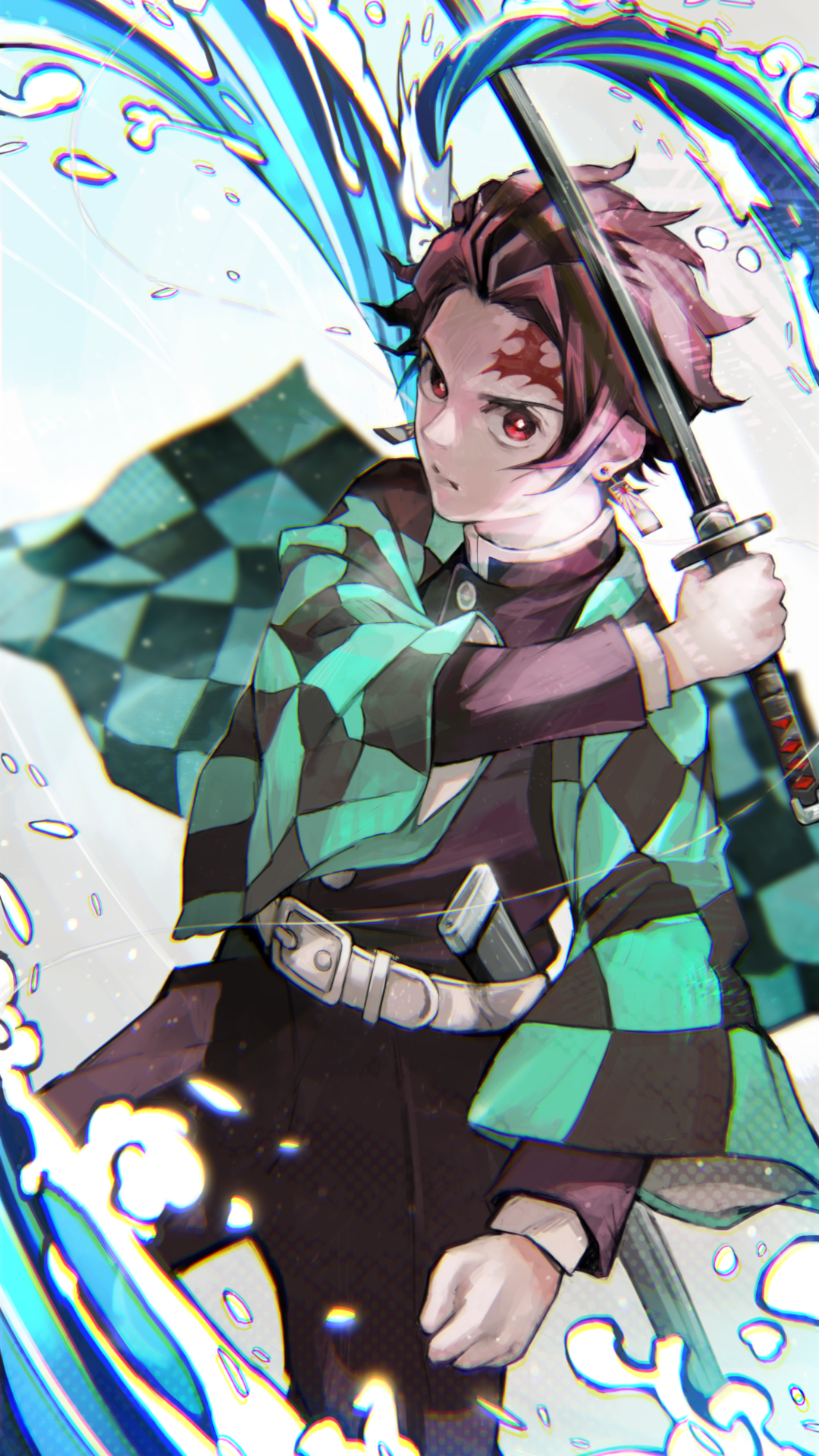 1080x1920 Kimetsu No Yaiba Tanjirou - 1080x1920 Wallpaper - teahub.io Wallpaper