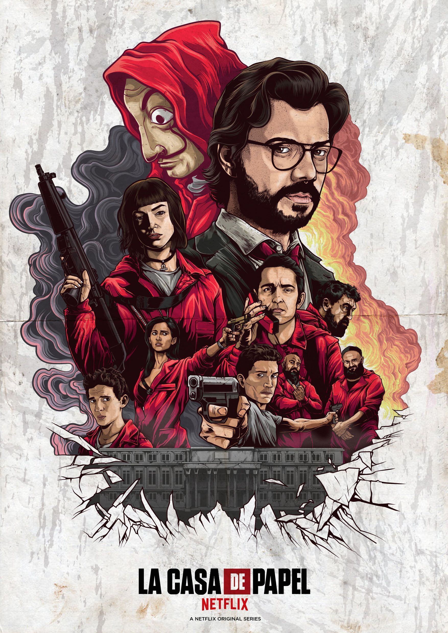 ArtStation - Tokyo - La Casa de Papel (Money Heist)