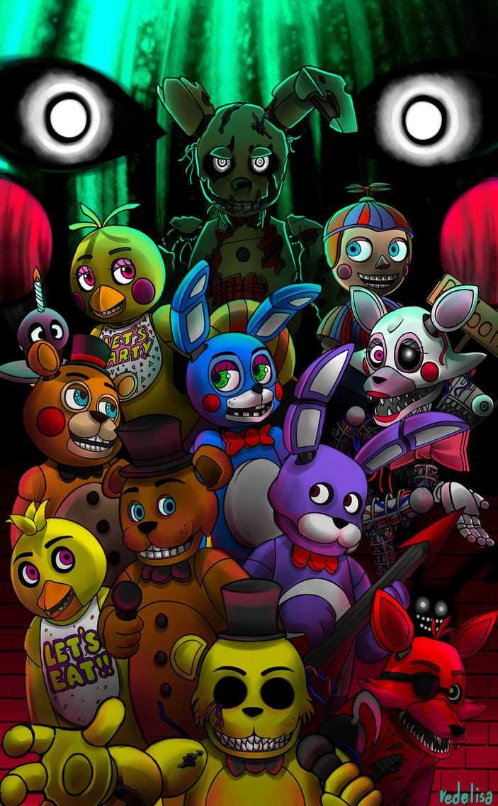 Five Nights at Freddy's FNaF World #4K #wallpaper #hdwallpaper #desktop