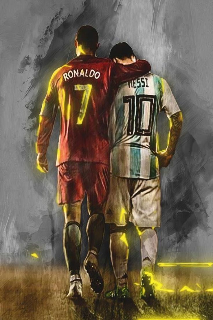 Messi and Cristiano Ronaldo Wallpapers - 4k, HD Messi and Cristiano ...