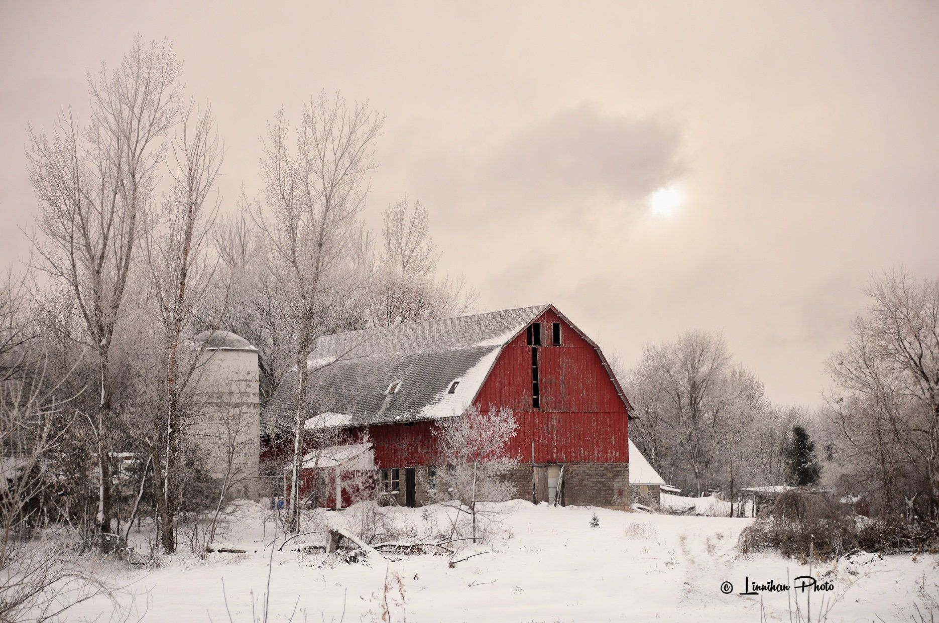 Country Barn Winter Wallpapers - 4k, HD Country Barn Winter Backgrounds ...