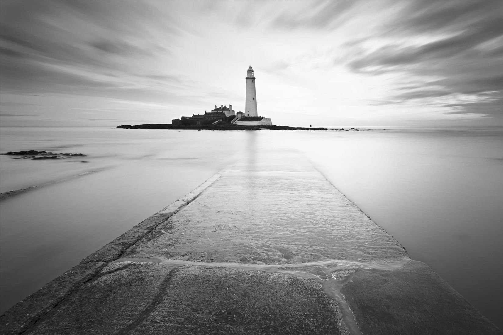 Black and White Lighthouse Wallpapers - 4k, HD Black and White ...