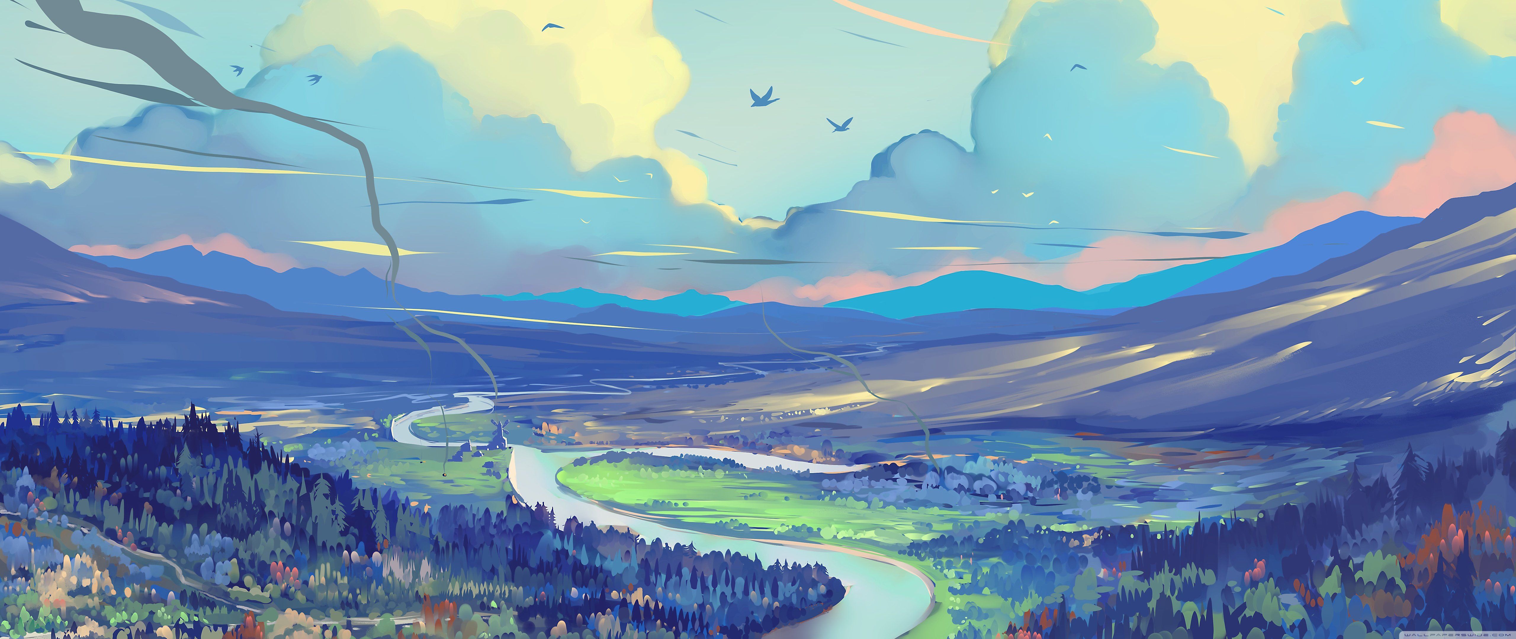 Аниме баннер 1200x480