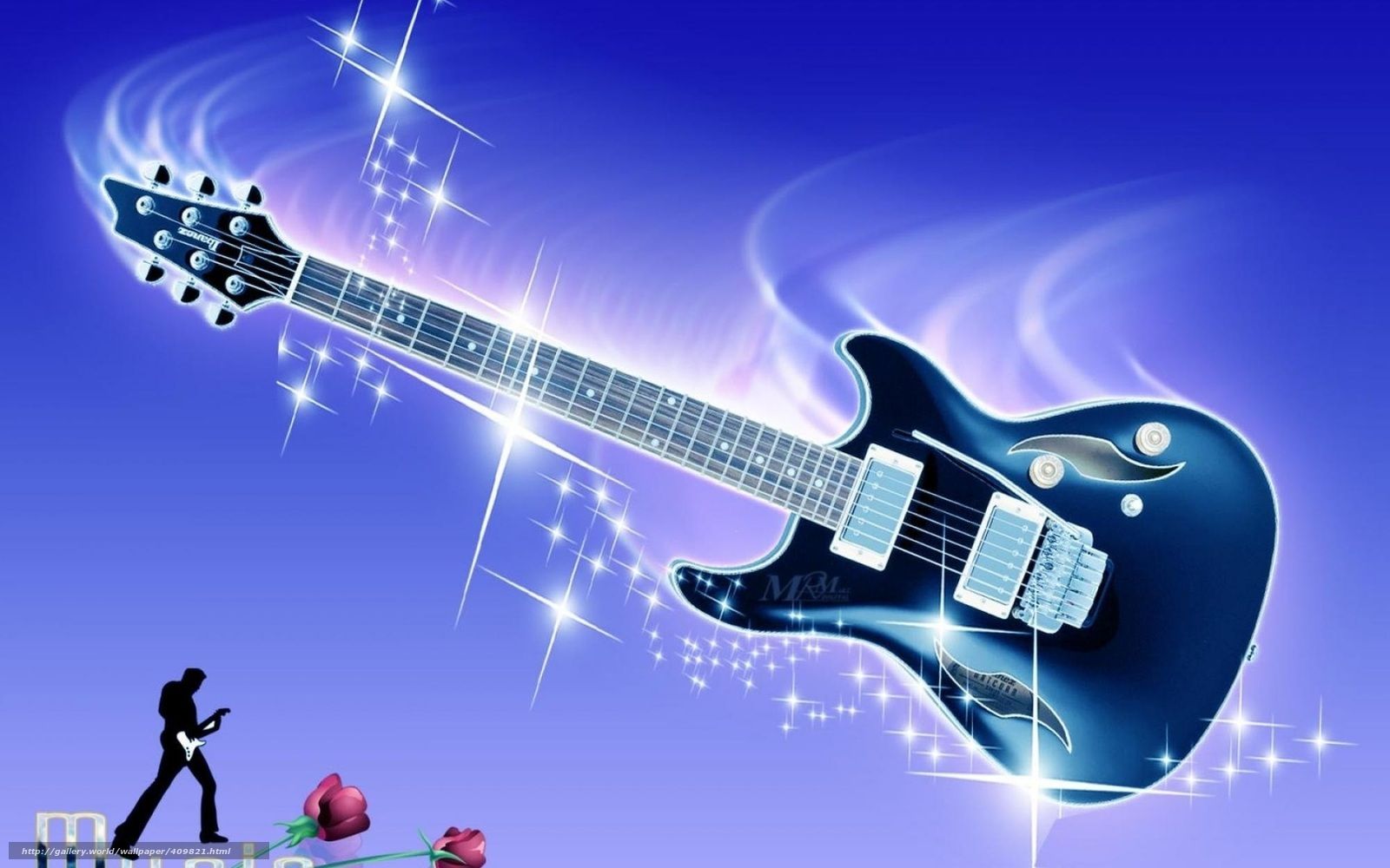 Blue Guitar Wallpapers 4k, HD Blue Guitar Backgrounds on WallpaperBat