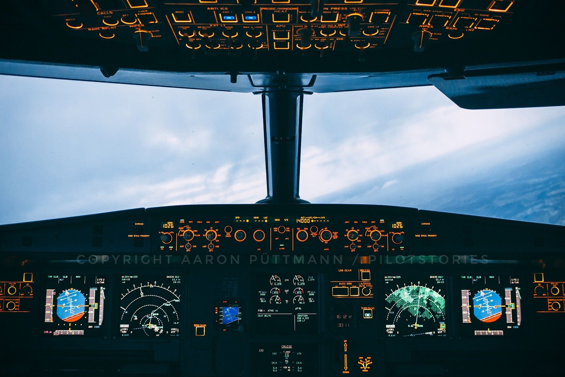 zoom background airplane cockpit