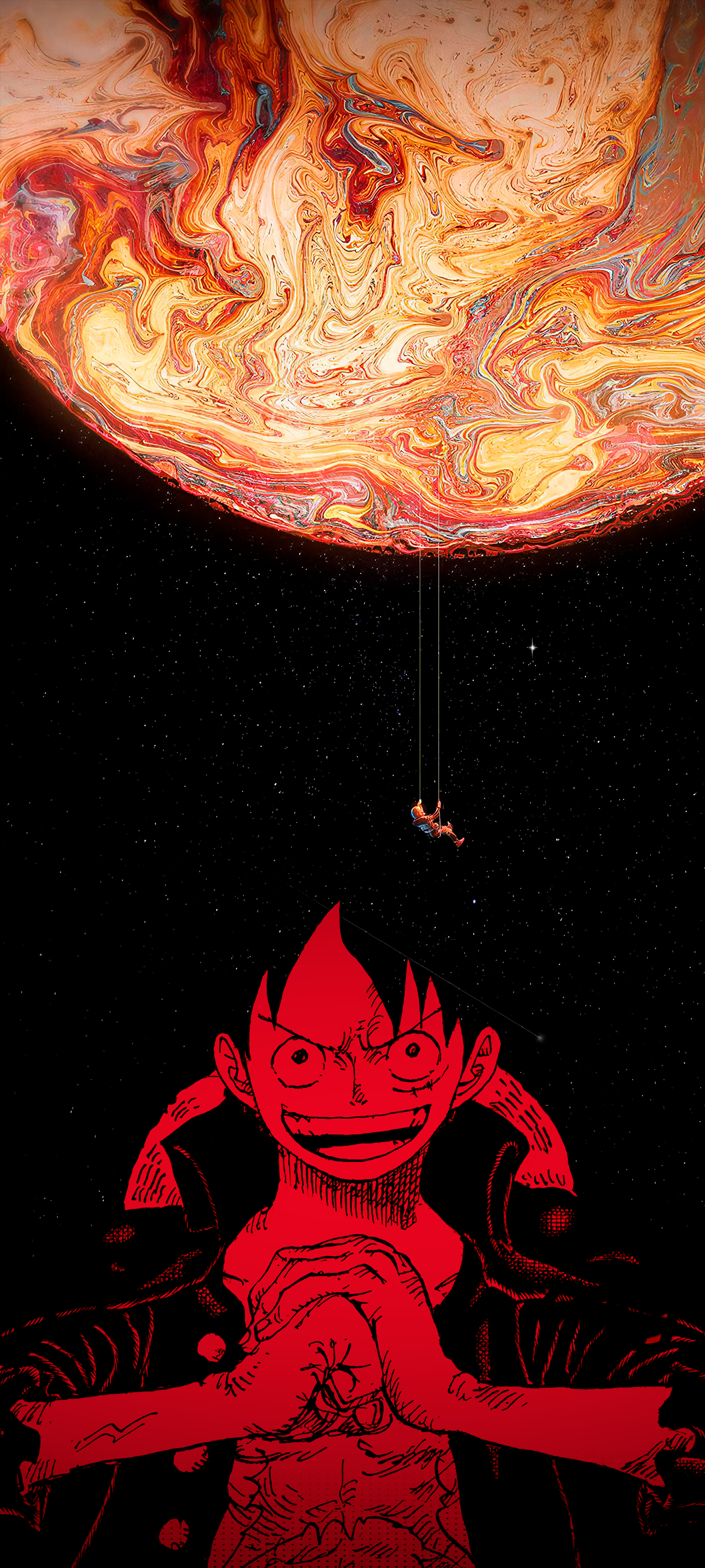 1440x3200 Here is a wallpaper that I'm really proud of! (mobile) (OLED/AMOLED) (manga  spoilers) : r/OnePiece Wallpaper