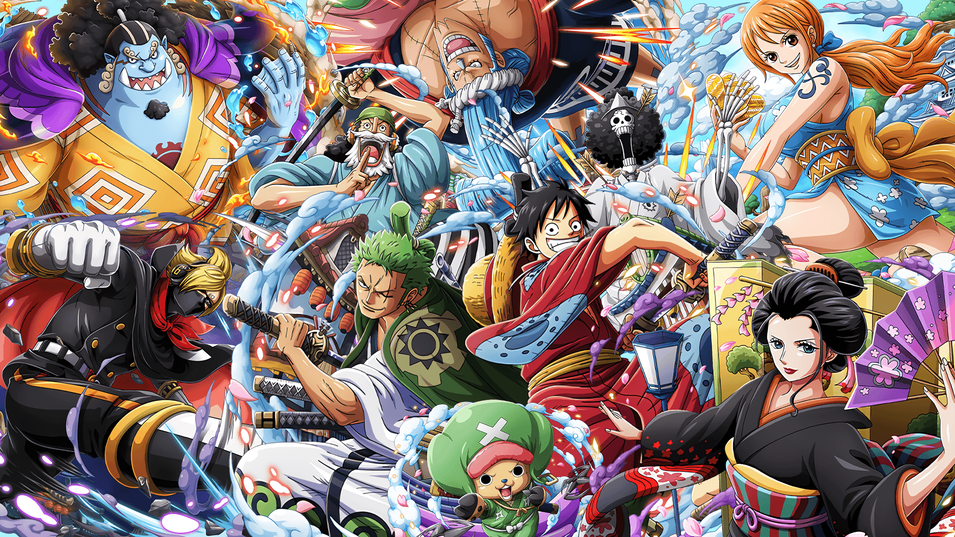 One Piece Wano Wallpapers - 4k, HD One Piece Wano Backgrounds on ...
