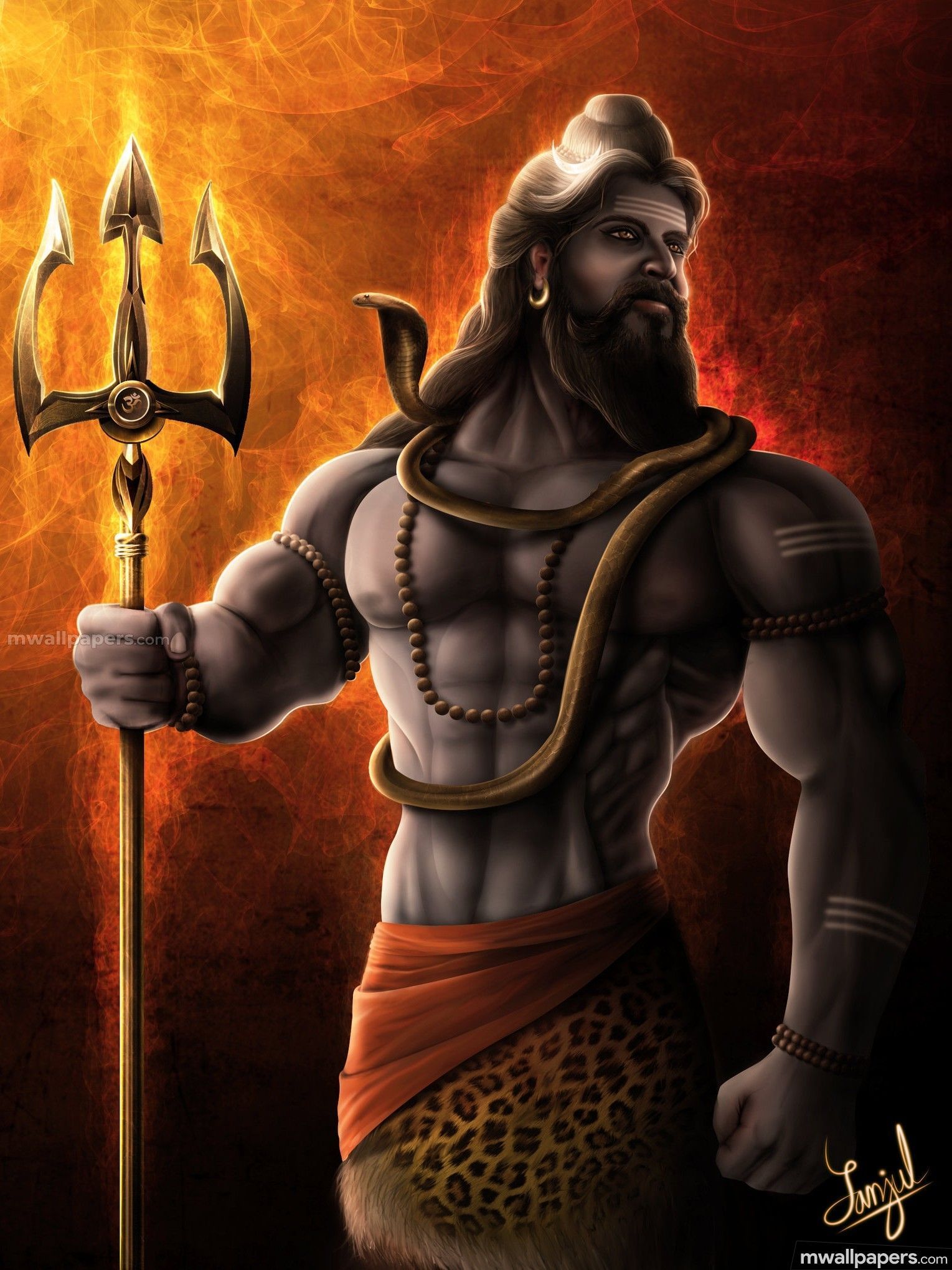 Lord Shiva In Rudra Avatar Animated Wallpapers - 4k, HD Lord Shiva In