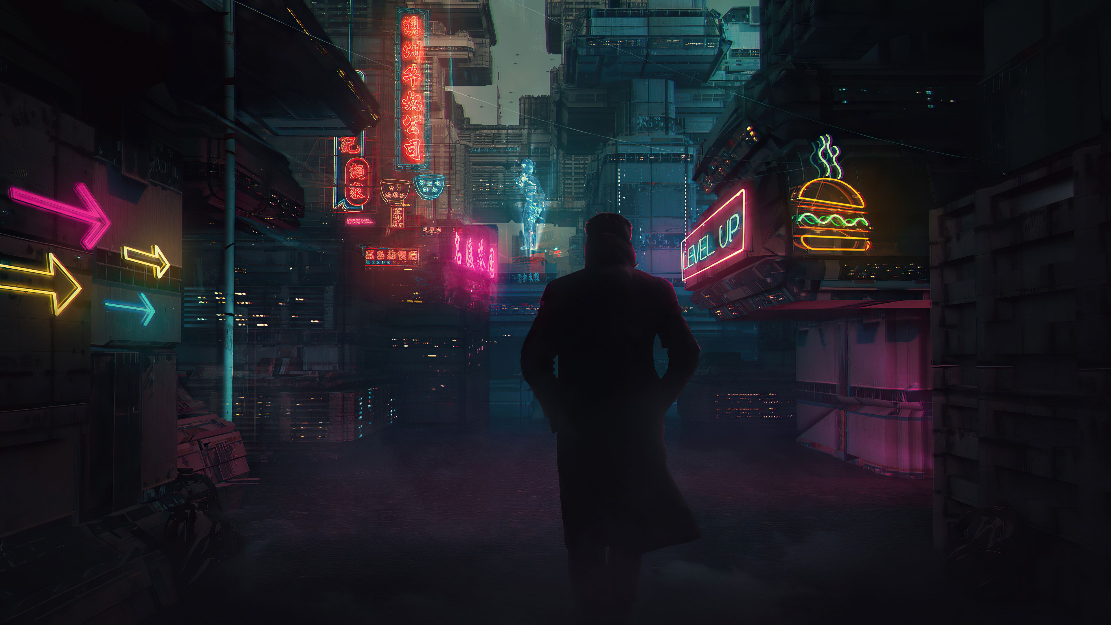 Blade Runner Wallpapers 4k Hd Blade Runner Backgrounds On Wallpaperbat 