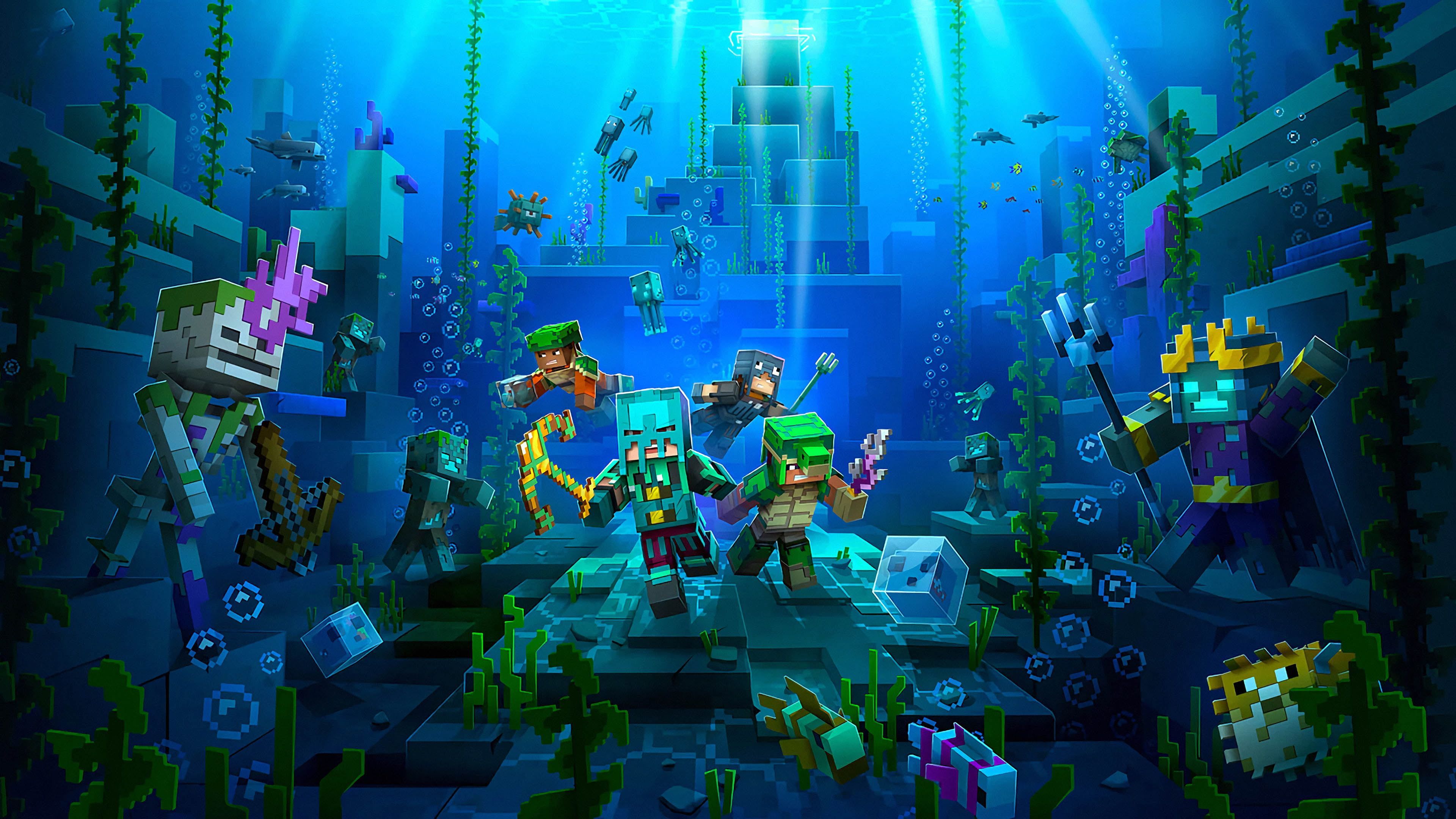 Minecraft Dungeons Wallpapers - 4k, HD Backgrounds on WallpaperBat