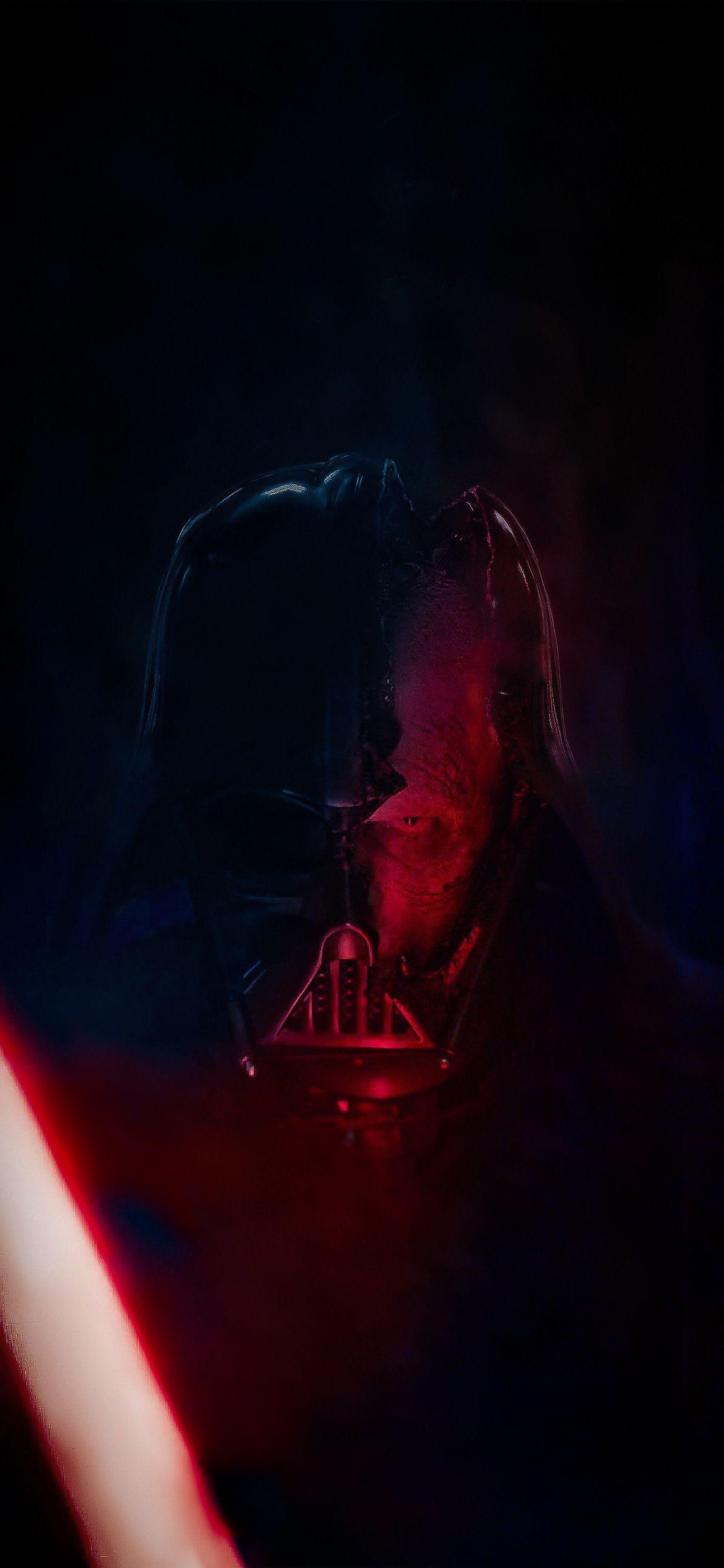 1355x2934 Darth Vader / Anakin wallpaper : r ... Wallpaper