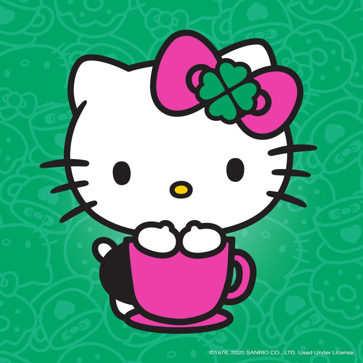 Hello Kitty St. Patricks Day Wallpapers - 4k, HD Hello Kitty St ...